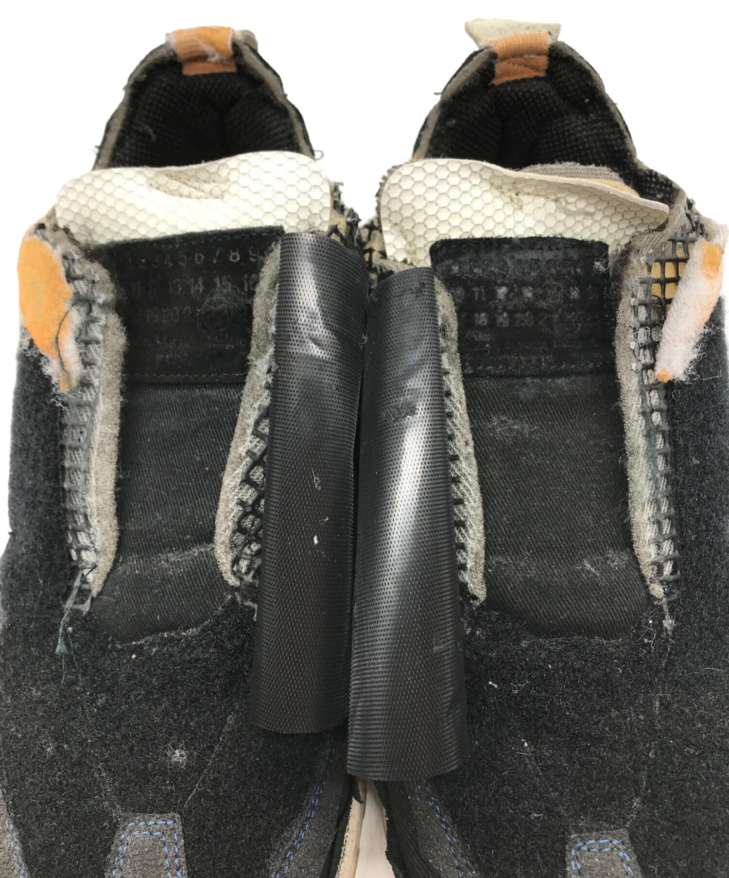 中古・古着通販】Maison Margiela (メゾンマルジェラ) 15SS 再構築 デストロイ スニーカー ブラック  サイズ:不明｜ブランド・古着通販 トレファク公式【TREFAC FASHION】スマホサイト