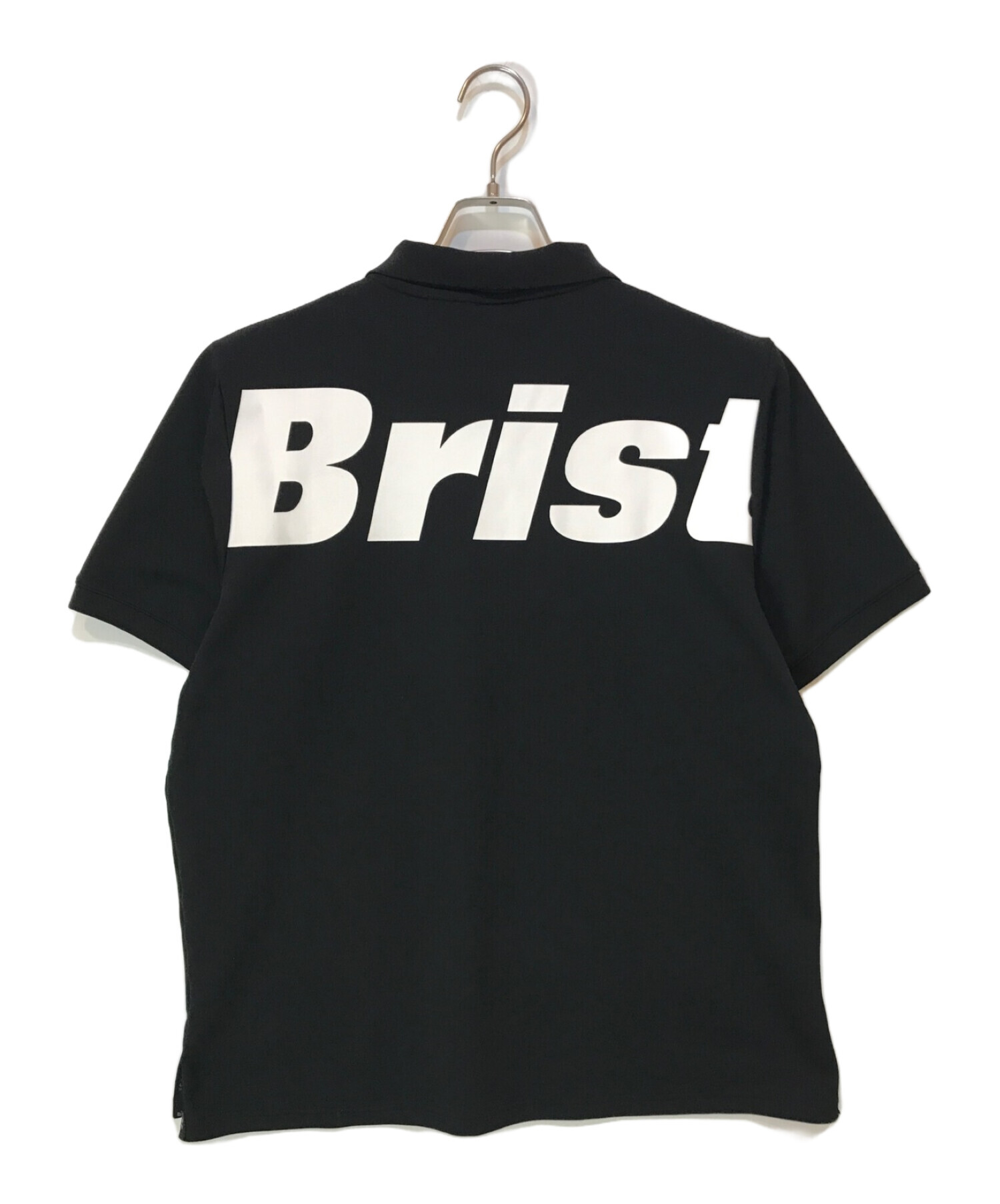 中古・古着通販】F.C.Real Bristol (エフシーレアルブリストル) ポロシャツ ブラック サイズ:L｜ブランド・古着通販  トレファク公式【TREFAC FASHION】スマホサイト