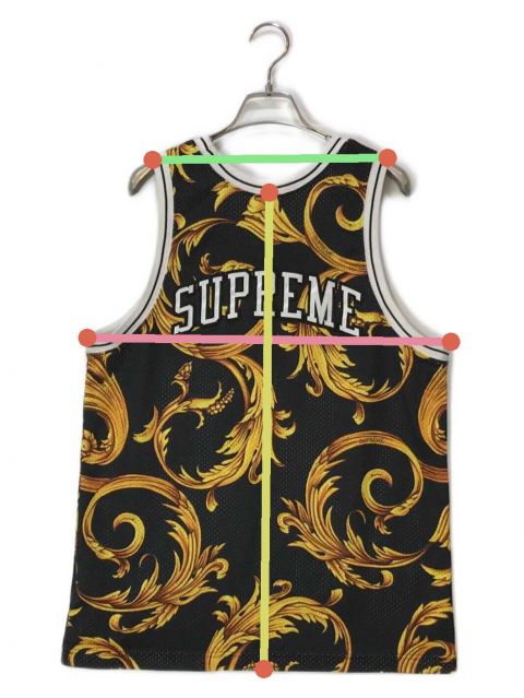 中古・古着通販】SUPREME (シュプリーム) NIKE (ナイキ) Basketball Jersey ブラック×ゴールド サイズ:M｜ブランド・ 古着通販 トレファク公式【TREFAC FASHION】スマホサイト