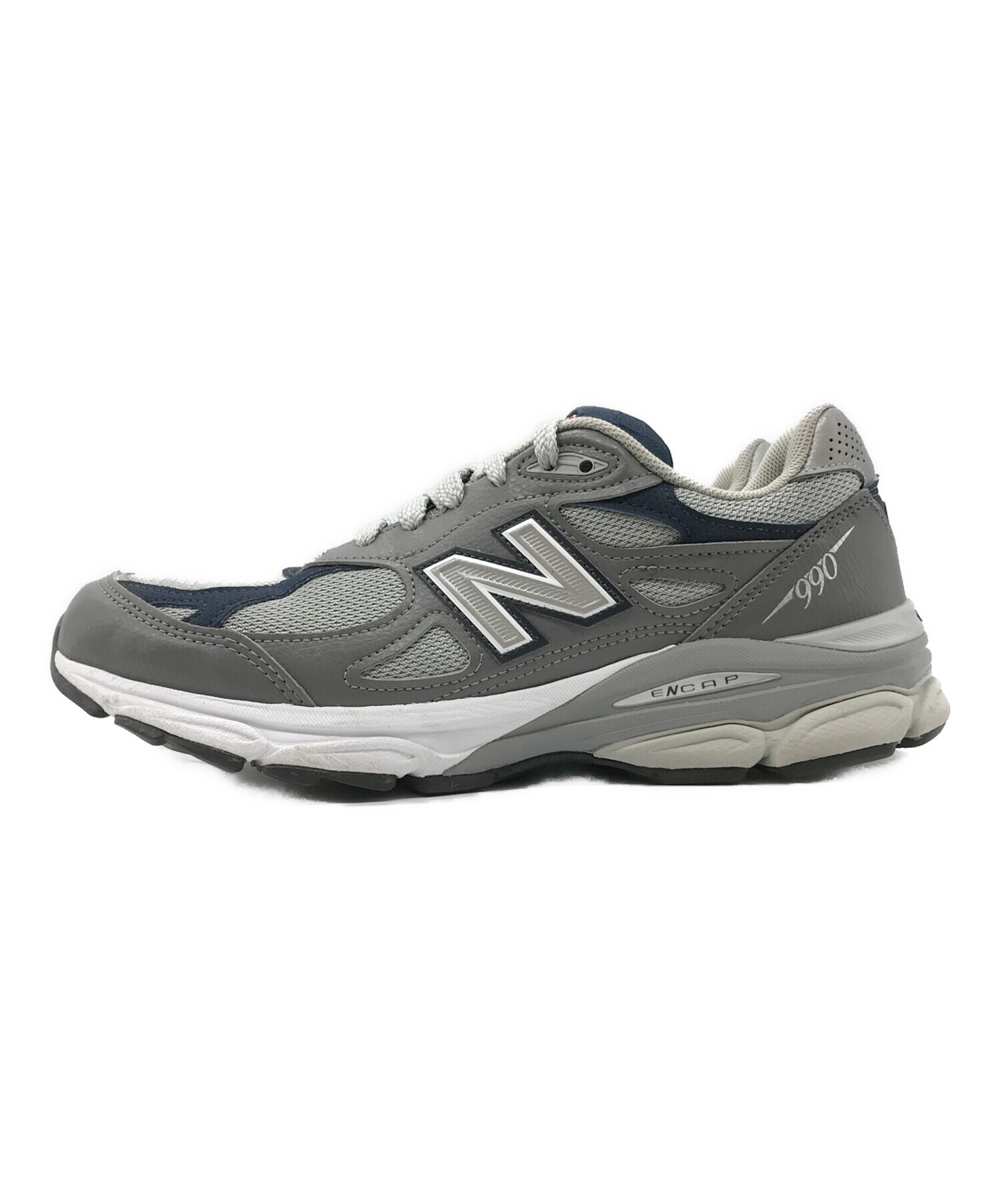 中古・古着通販】NEW BALANCE (ニューバランス) NEW BALANCE M990GJ3 グレー サイズ:8 1/2｜ブランド・古着通販  トレファク公式【TREFAC FASHION】スマホサイト