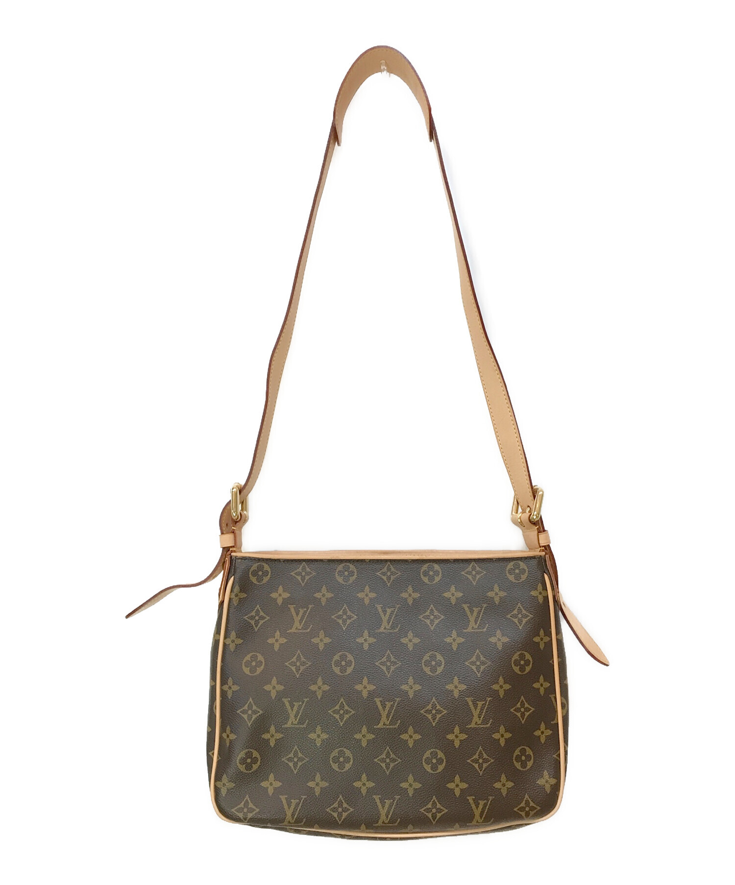 中古・古着通販】LOUIS VUITTON (ルイ ヴィトン) ハドソンGM ショルダーバッグ ブラウン サイズ:-｜ブランド・古着通販  トレファク公式【TREFAC FASHION】スマホサイト