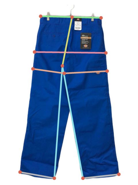 【中古・古着通販】Dickies (ディッキーズ) ダブルニー ワークパンツ ブルー サイズ:34｜ブランド・古着通販 トレファク公式【TREFAC  FASHION】スマホサイト