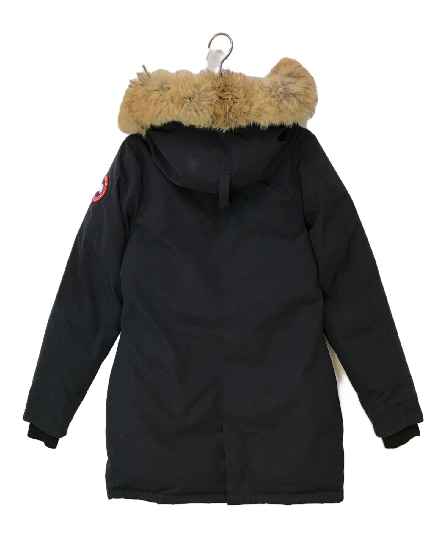 CANADA GOOSE (カナダグース) VICTORIA PARKA ダウンコート ブラック サイズ:S