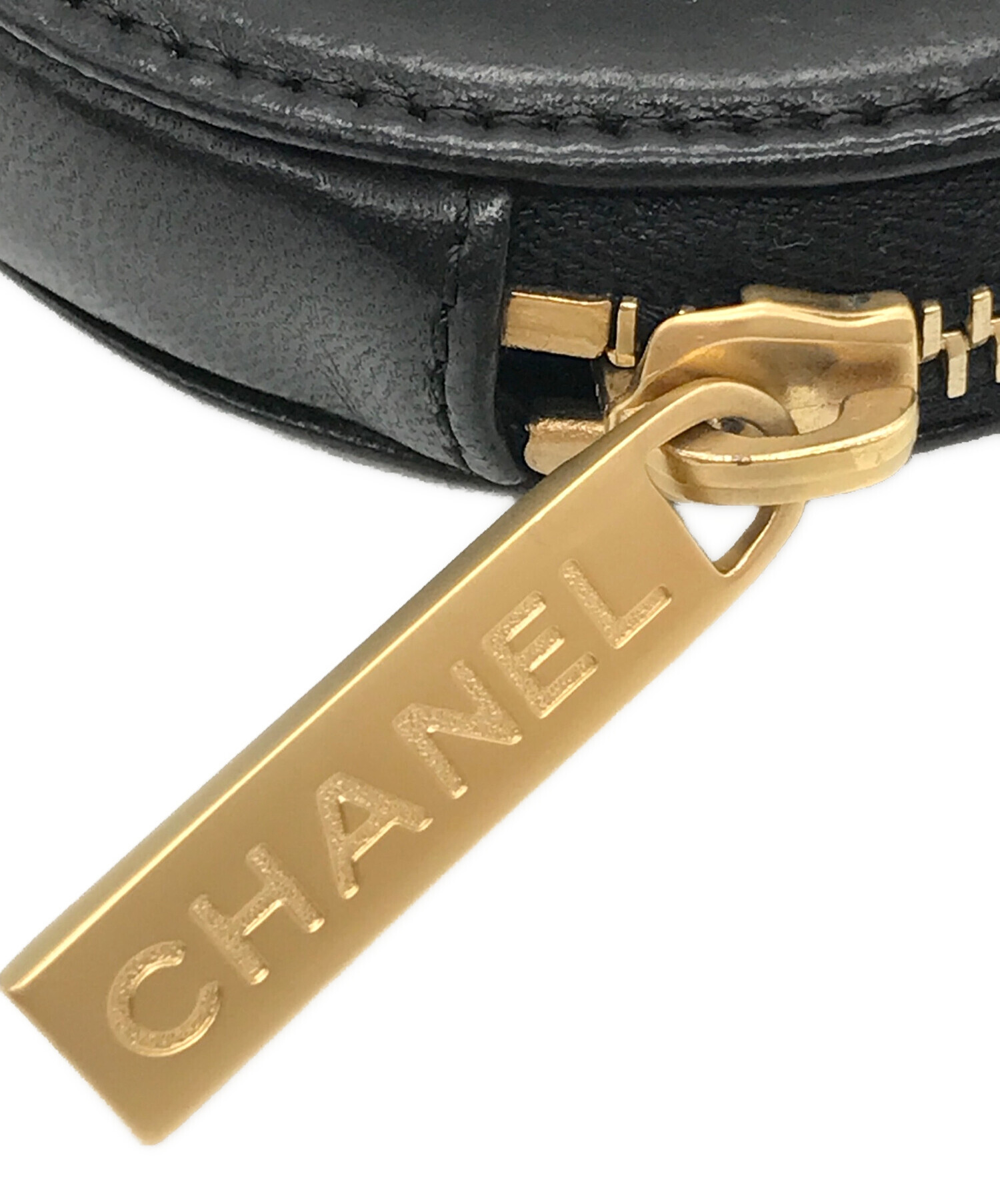 中古・古着通販】CHANEL (シャネル) カメリア ラウンドファスナーコインケース ブラック｜ブランド・古着通販 トレファク公式【TREFAC  FASHION】スマホサイト