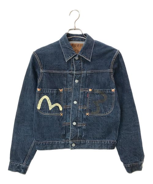 中古・古着通販】EVISU (エビス) 新恵比寿神頭 2nd デニムジャケット インディゴ サイズ:38｜ブランド・古着通販  トレファク公式【TREFAC FASHION】スマホサイト