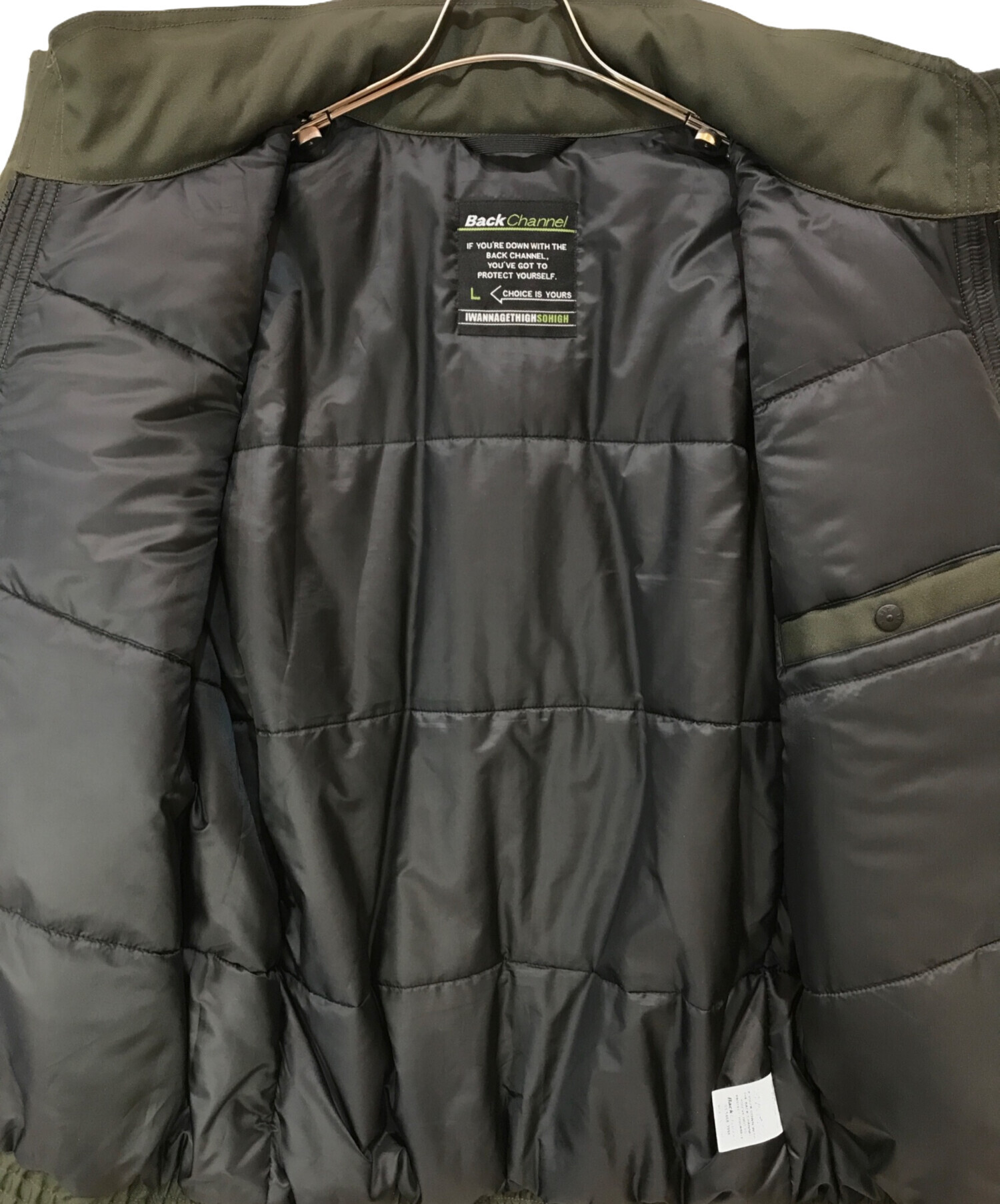 中古・古着通販】BACK CHANNEL (バックチャンネル) Cordura M65 Jacket グリーン サイズ:Ｌ｜ブランド・古着通販  トレファク公式【TREFAC FASHION】スマホサイト