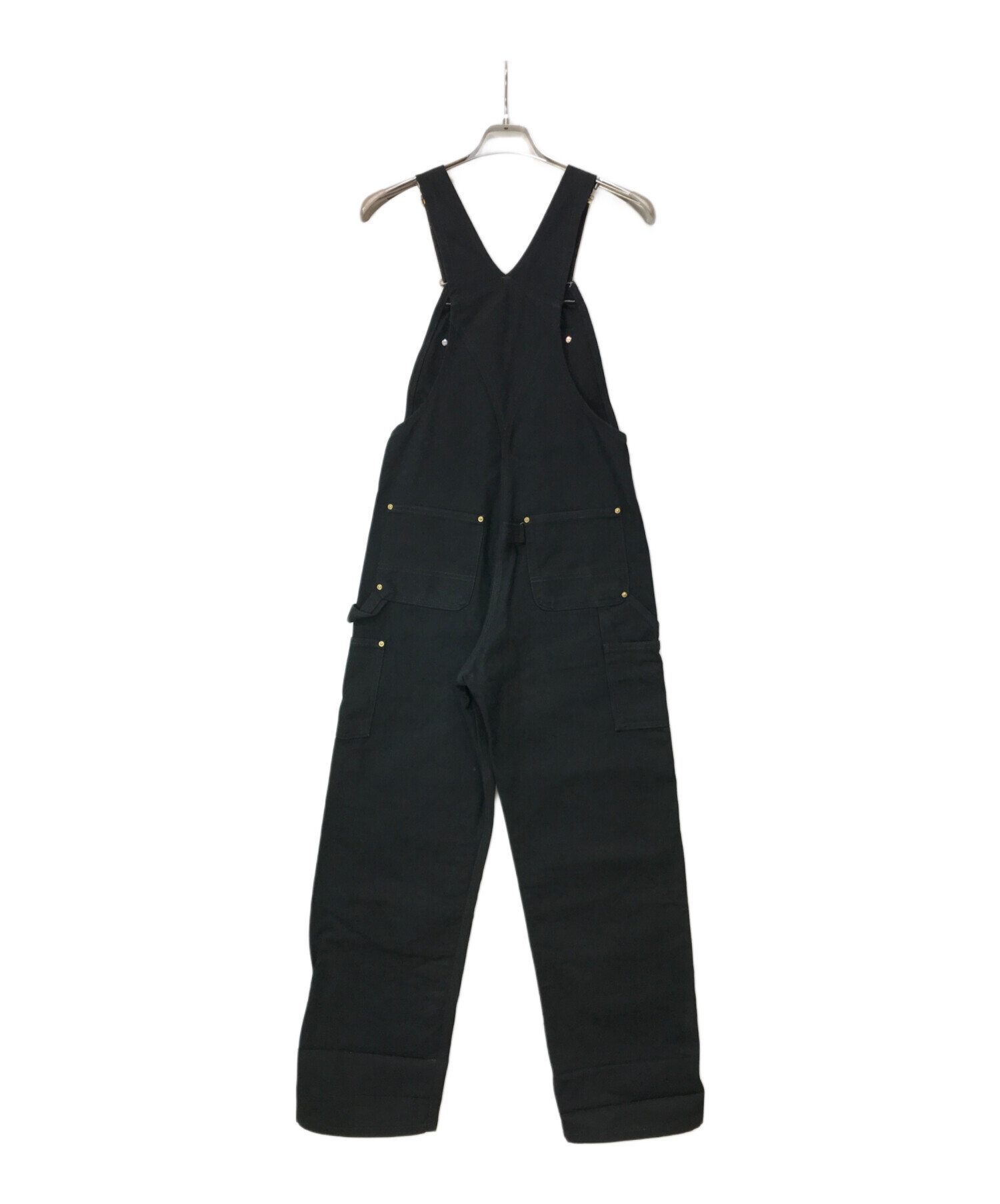 中古・古着通販】CarHartt (カーハート) DUCK BIB OVERALL ブラック サイズ:30×32｜ブランド・古着通販  トレファク公式【TREFAC FASHION】スマホサイト