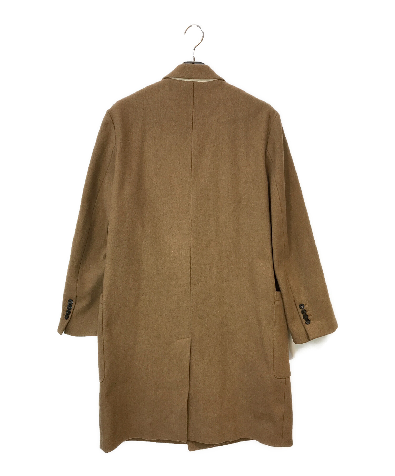 AMI Alexandre Mattiussi (アミ アレクサンドル マテュッシ) OVERSIZED DOUBLE BRESTED COAT  ブラウン サイズ:48