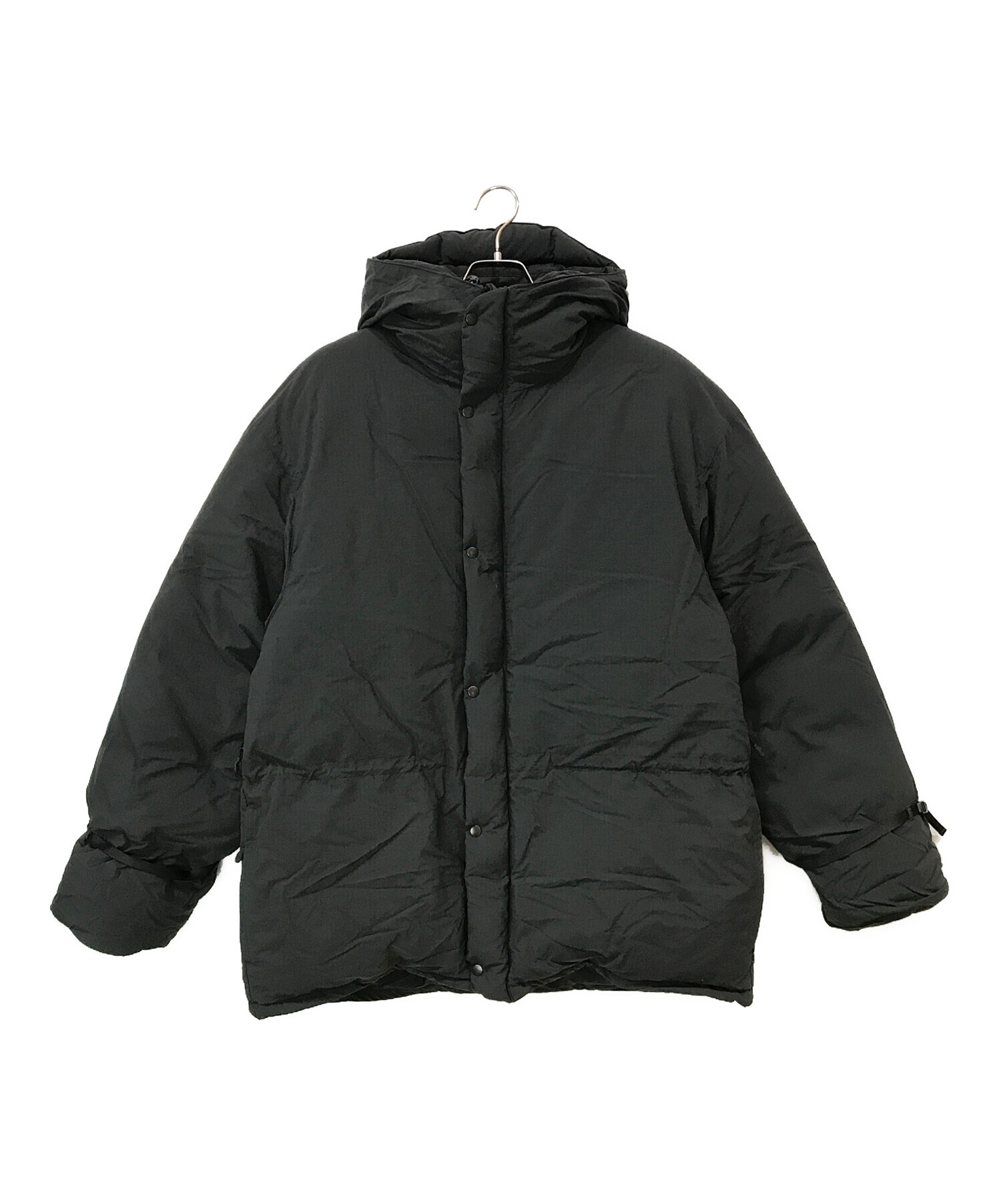 H BEAUTY&YOUTH (エイチ ビューティー&ユース) BALLOON DOWN COAT バルーン ダウン コート ブラック サイズ:M