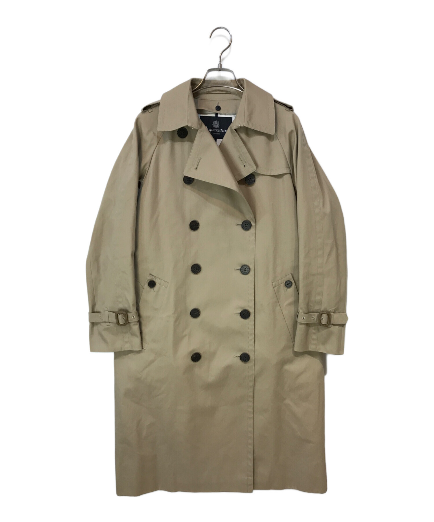 Aquascutum (アクアスキュータム) ライナー付トレンチコート ベージュ サイズ:S