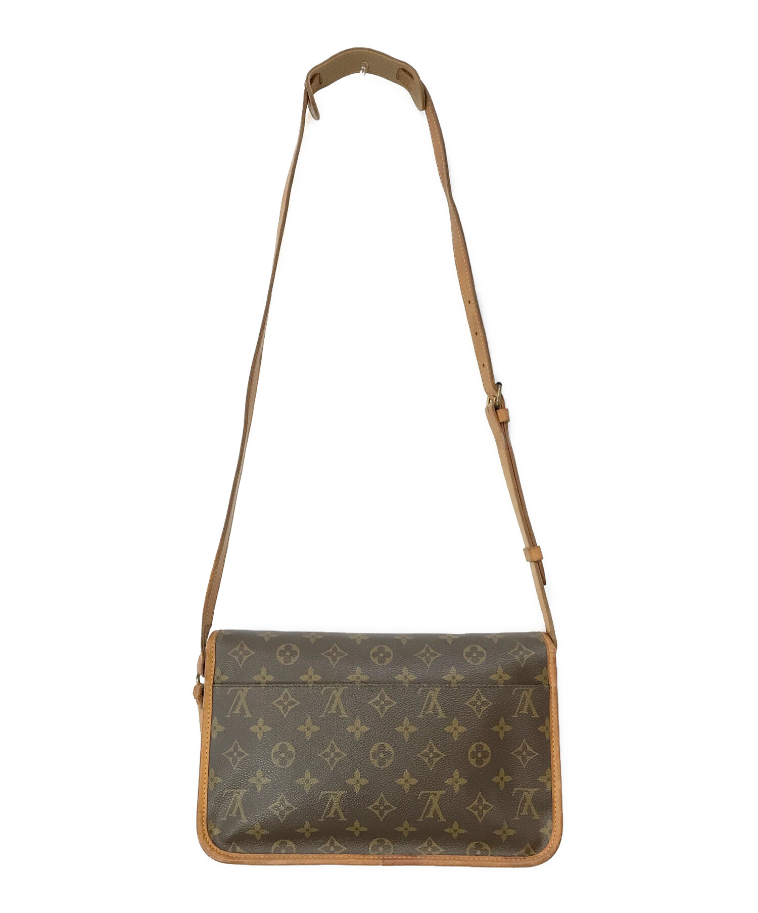 中古・古着通販】LOUIS VUITTON (ルイ ヴィトン) ジベシエールMM ショルダーバッグ ブラウン サイズ:-｜ブランド・古着通販  トレファク公式【TREFAC FASHION】スマホサイト