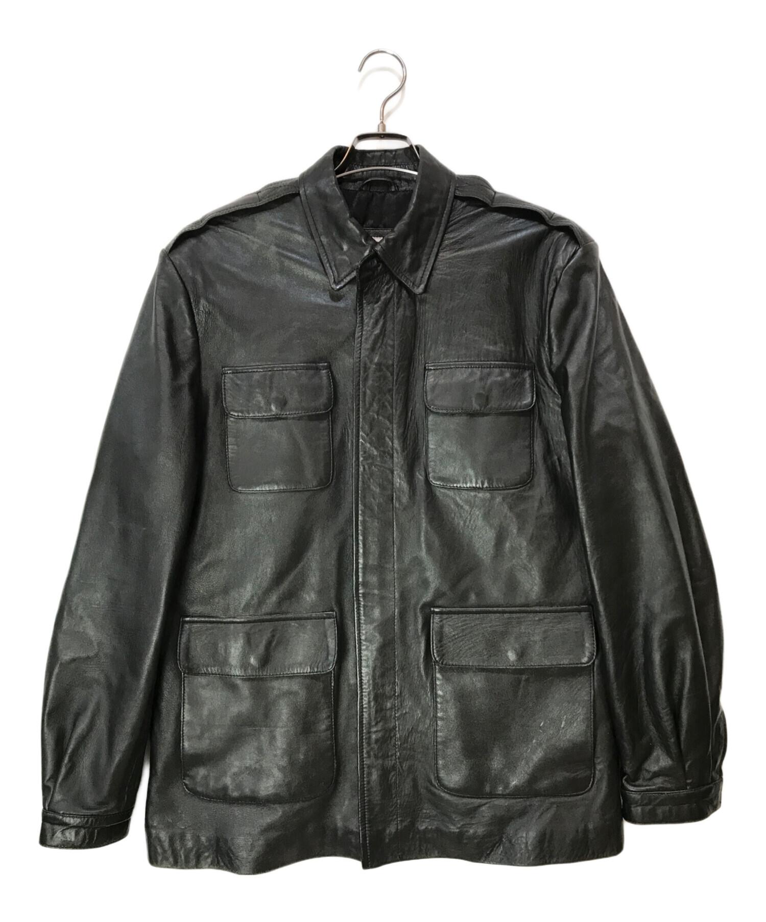 中古・古着通販】MAX CADYs (マックス・ケイディ) Screen Accurate MIDNIGHT RUN Leather Coat  Jacket ブラック サイズ:L｜ブランド・古着通販 トレファク公式【TREFAC FASHION】スマホサイト