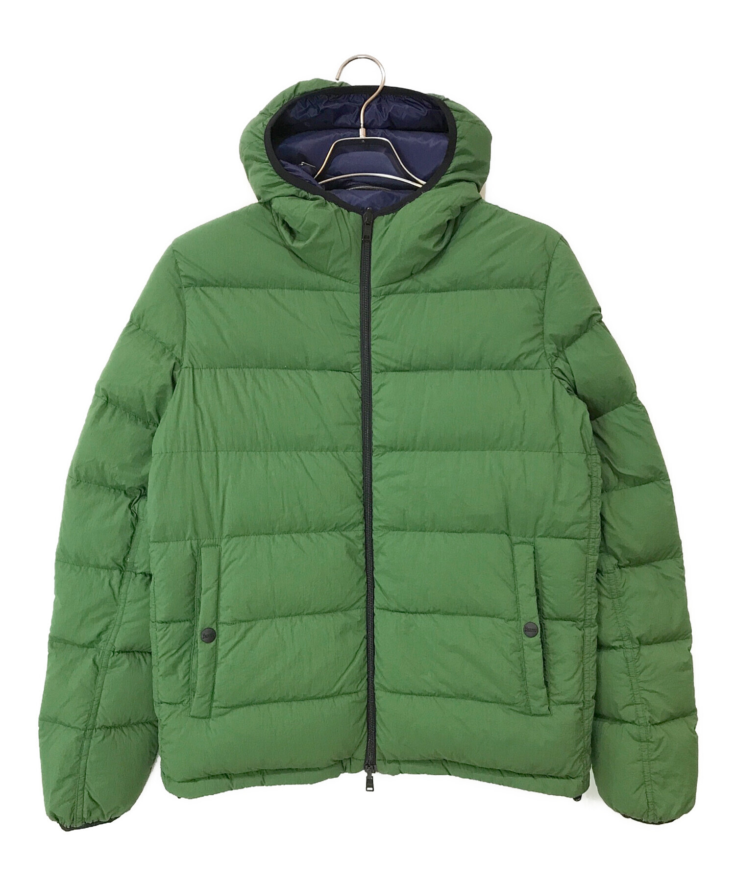 中古・古着通販】HERNO (ヘルノ) Winter Jacket リバーシブルダウンジャケット グリーン×ネイビー サイズ:44｜ブランド・古着通販  トレファク公式【TREFAC FASHION】スマホサイト