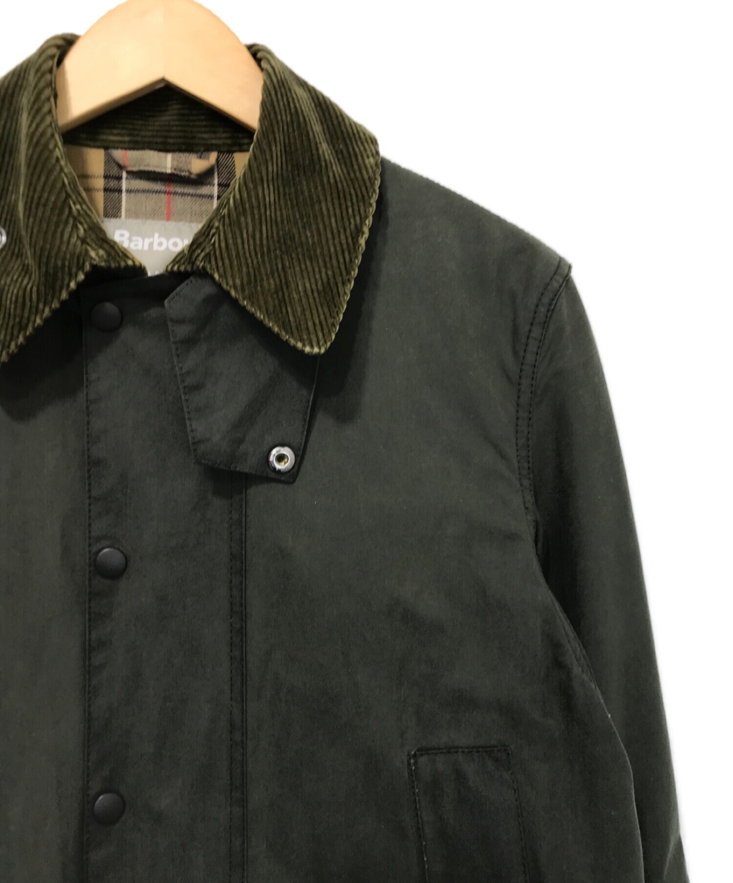 Barbour×MARGARET HOWELL (バブアー×マーガレット ハウエル) 別注オイルドコート ブラウン サイズ:S