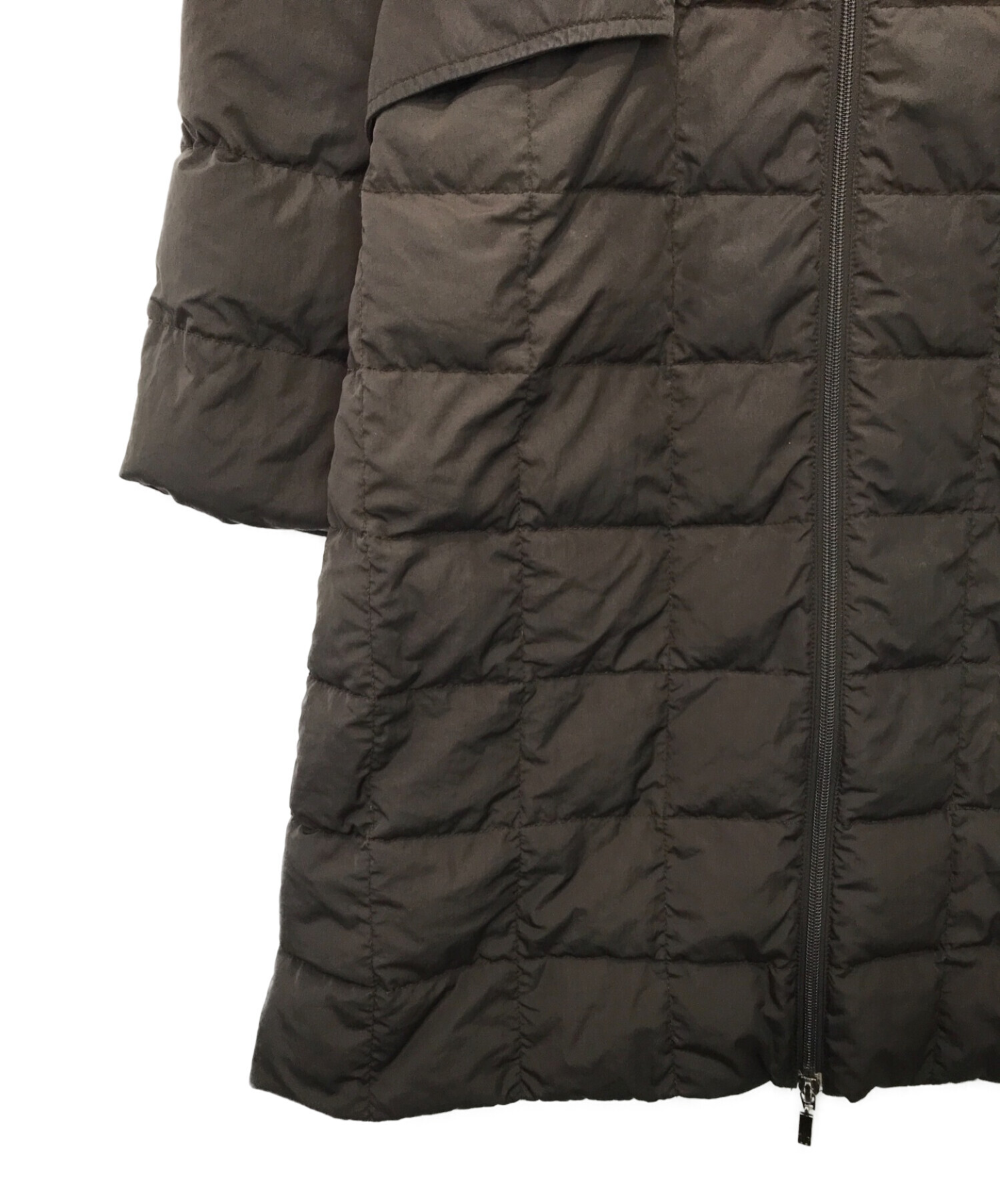 中古・古着通販】MONCLER (モンクレール) ダウンコート ブラウン