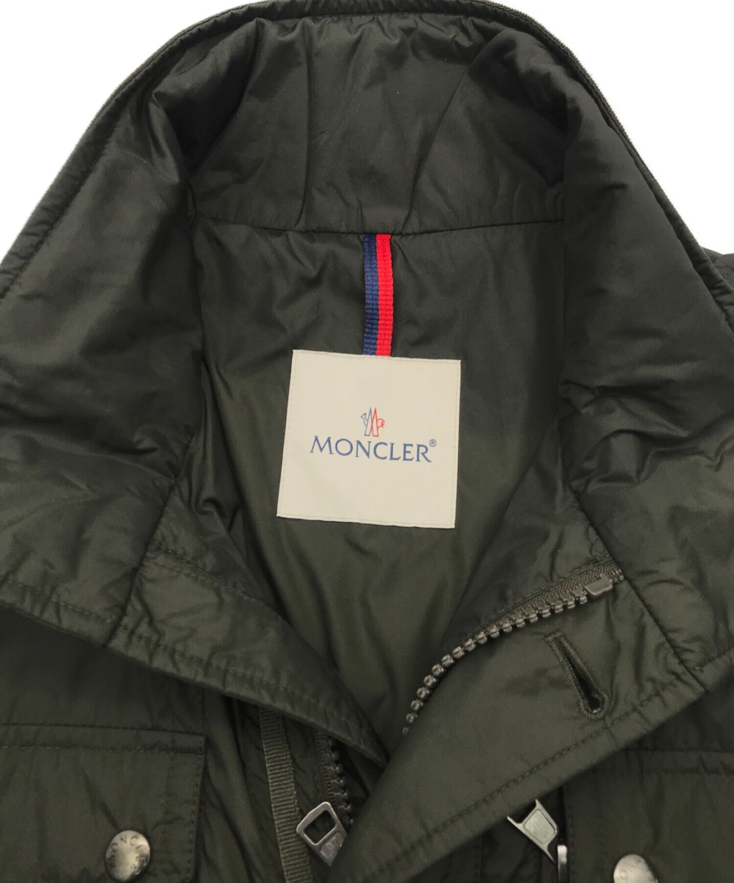 MONCLER (モンクレール) M-65フィールドジャケット オリーブ サイズ:1