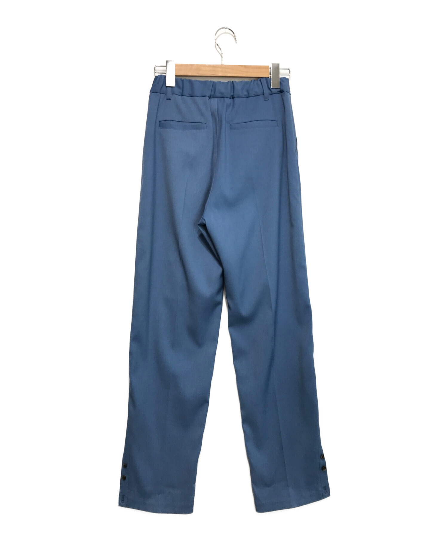 中古・古着通販】Ameri (アメリ) ROLL UP HEM PANTS ブルー サイズ:M