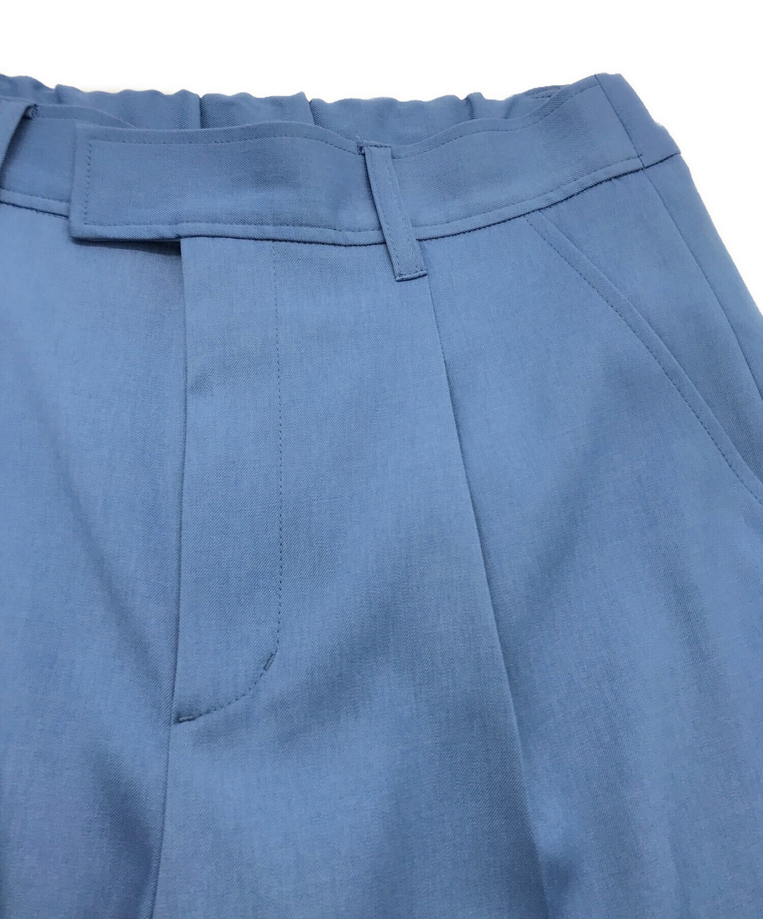 中古・古着通販】Ameri (アメリ) ROLL UP HEM PANTS ブルー サイズ:M