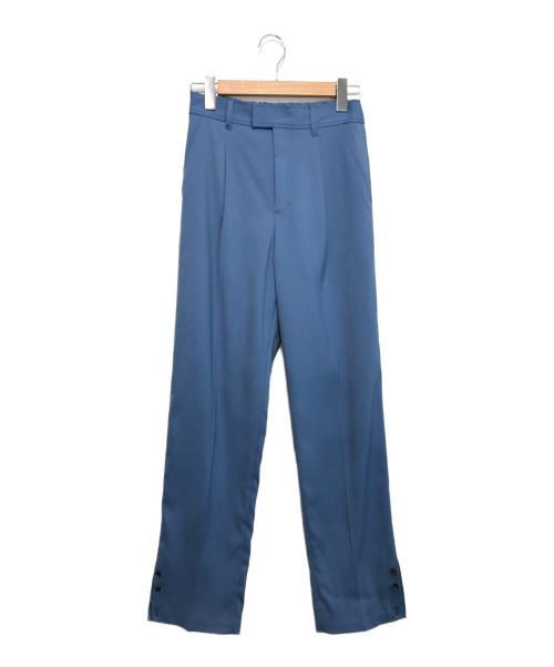 中古・古着通販】Ameri (アメリ) ROLL UP HEM PANTS ブルー サイズ:M