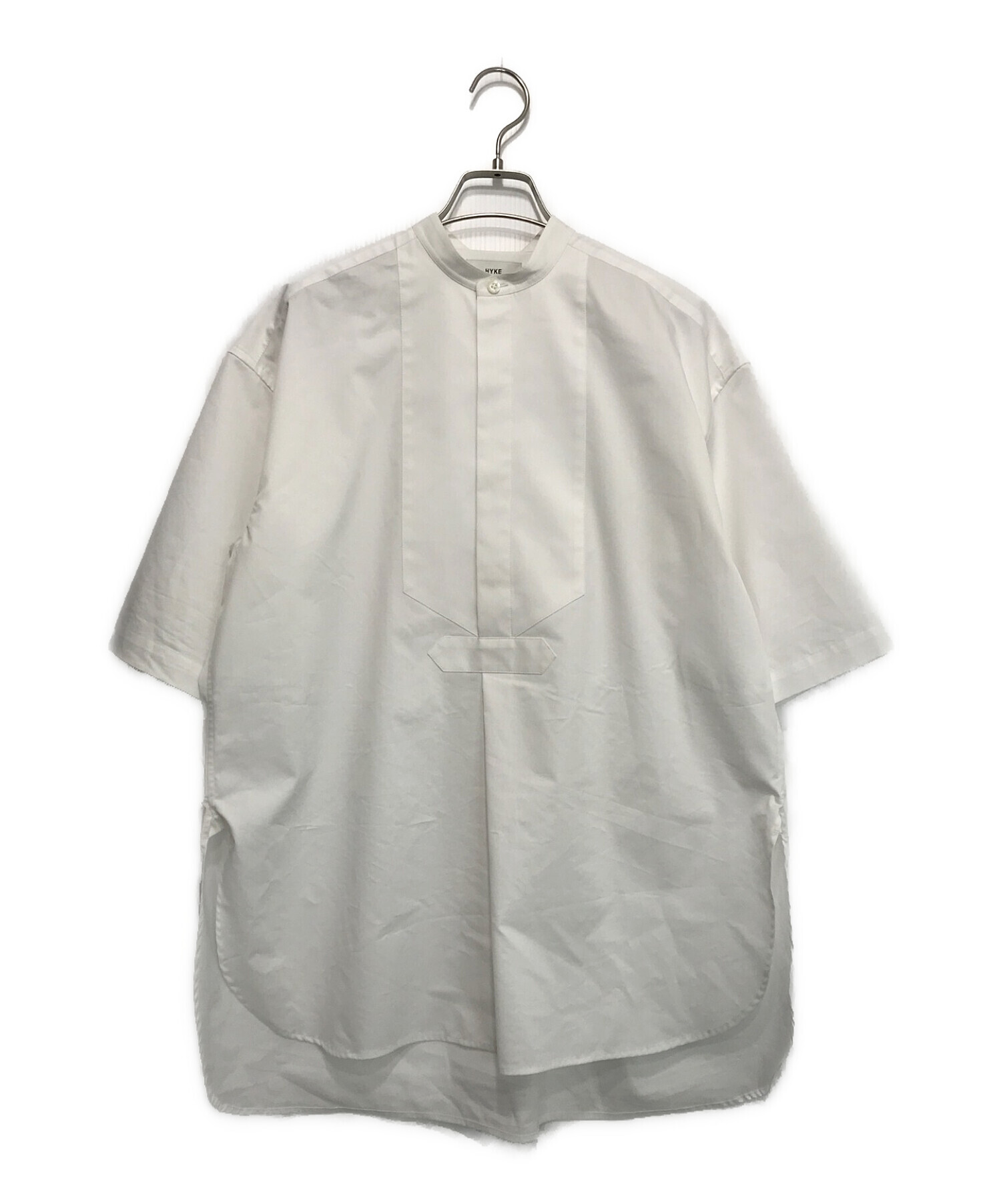 シャツ/ブラウス(長袖/七分)HYKE ハイク ホワイトシャツ サイズ1 