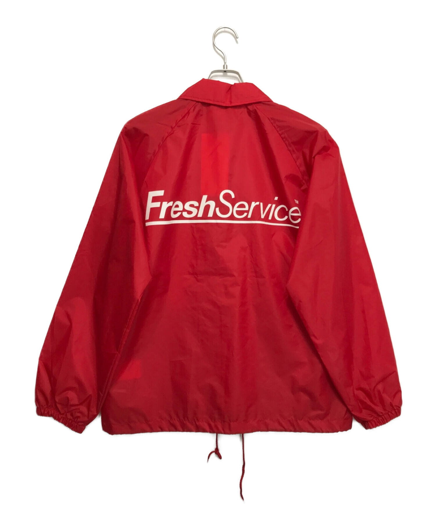 FreshService (フレッシュサービス) コーチジャケット レッド サイズ:M 未使用品