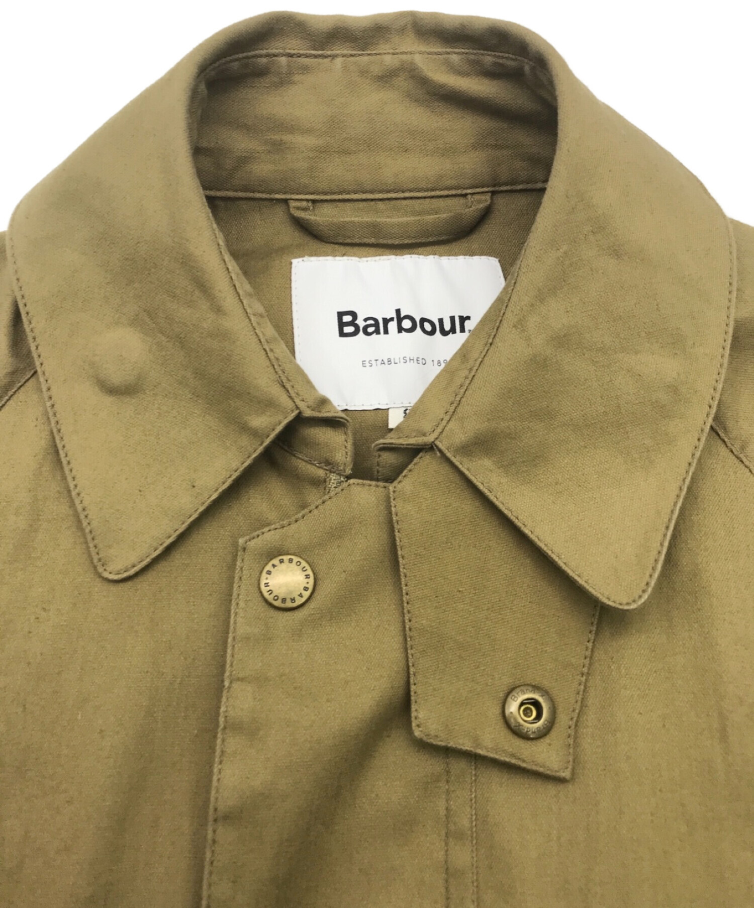 Barbour (バブアー) ビデイルシャツジャケット/サファリジャケット ブラウン サイズ:8