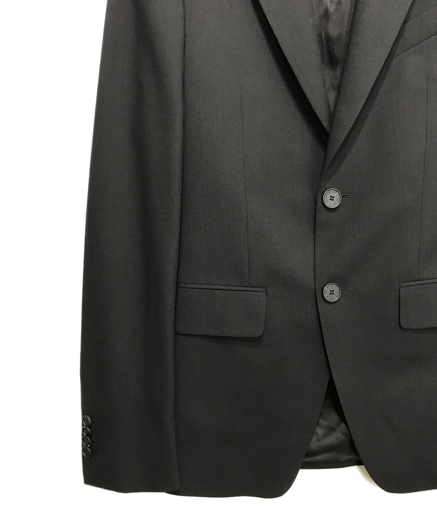 GIVENCHY (ジバンシィ) テーラードジャケット ブラック サイズ:44