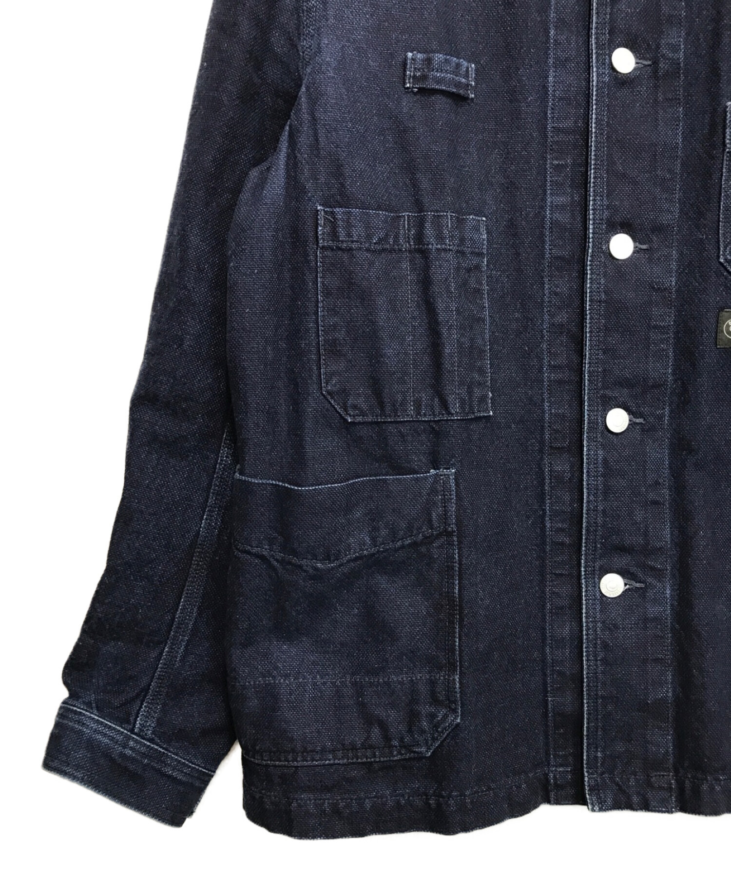 snow peak (スノーピーク) Okayama OX Work Jacket/オカヤマオックスワークジャケット インディゴ サイズ:L