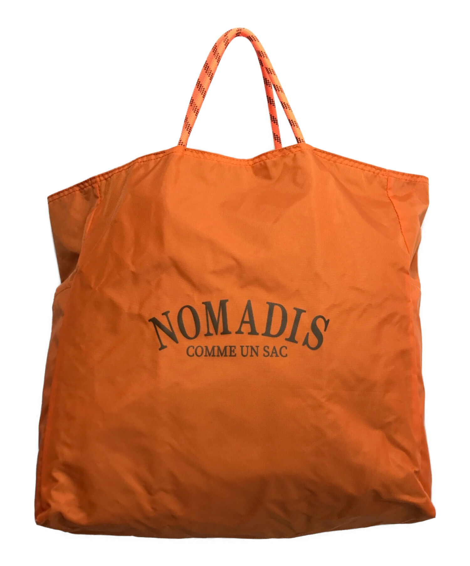 NOMADIS (ノマディス) ロゴリバーシブルトートバッグ オレンジ