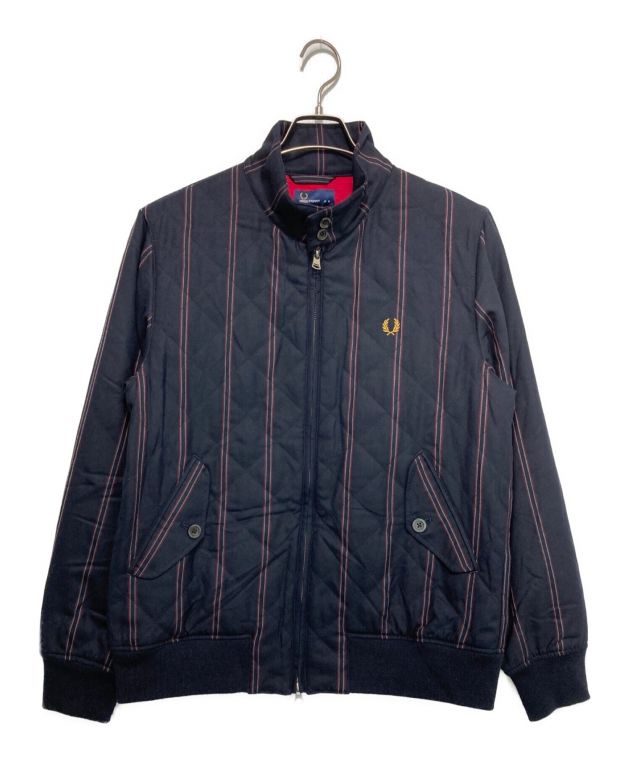 中古・古着通販】FRED PERRY (フレッドペリー) Padded Harrington Jacket ネイビー サイズ:M｜ブランド・古着通販  トレファク公式【TREFAC FASHION】スマホサイト