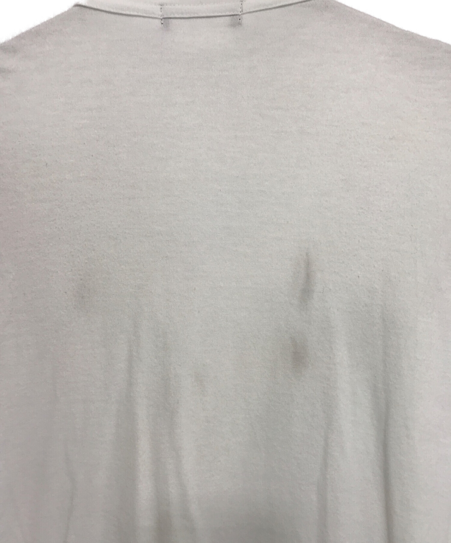 COMME des GARCONS HOMME PLUS (コムデギャルソンオムプリュス) フリルＴシャツ ホワイト サイズ:L