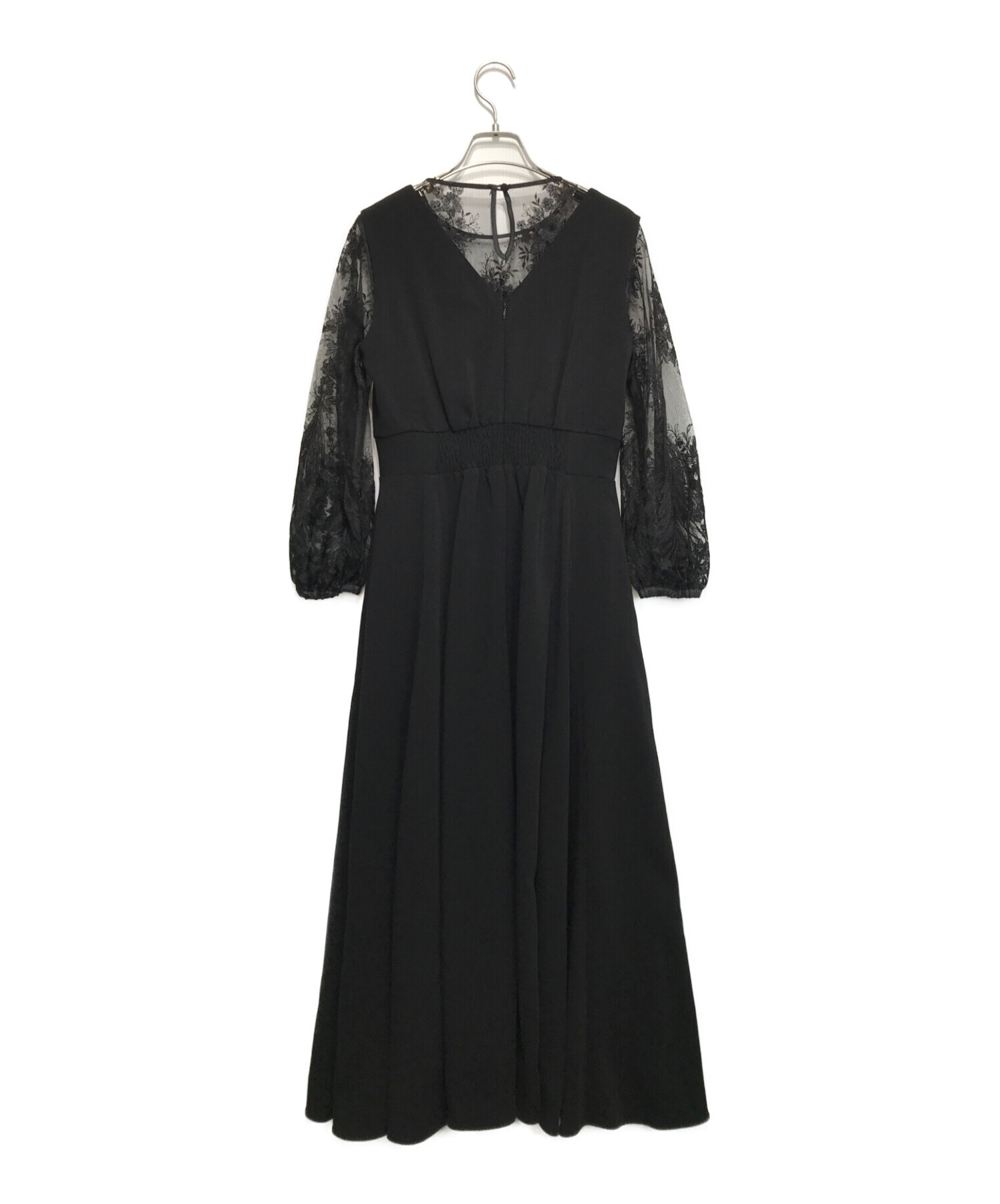 Ameri (アメリ) 3WAY LAYERED LACE DRESS ブラック サイズ:S