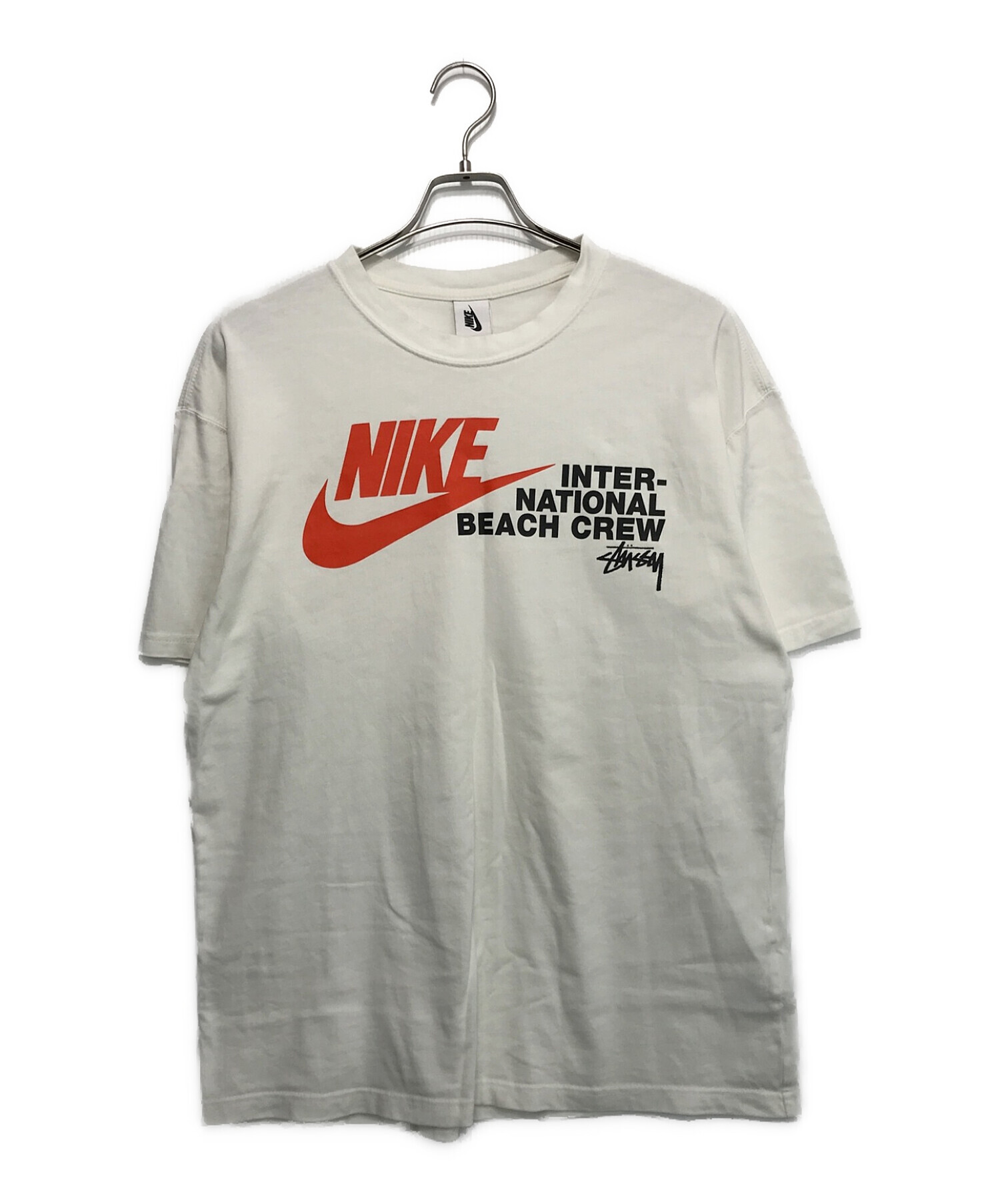M Stussy Nike Tシャツ ホワイト ステューシー ナイキ コラボ