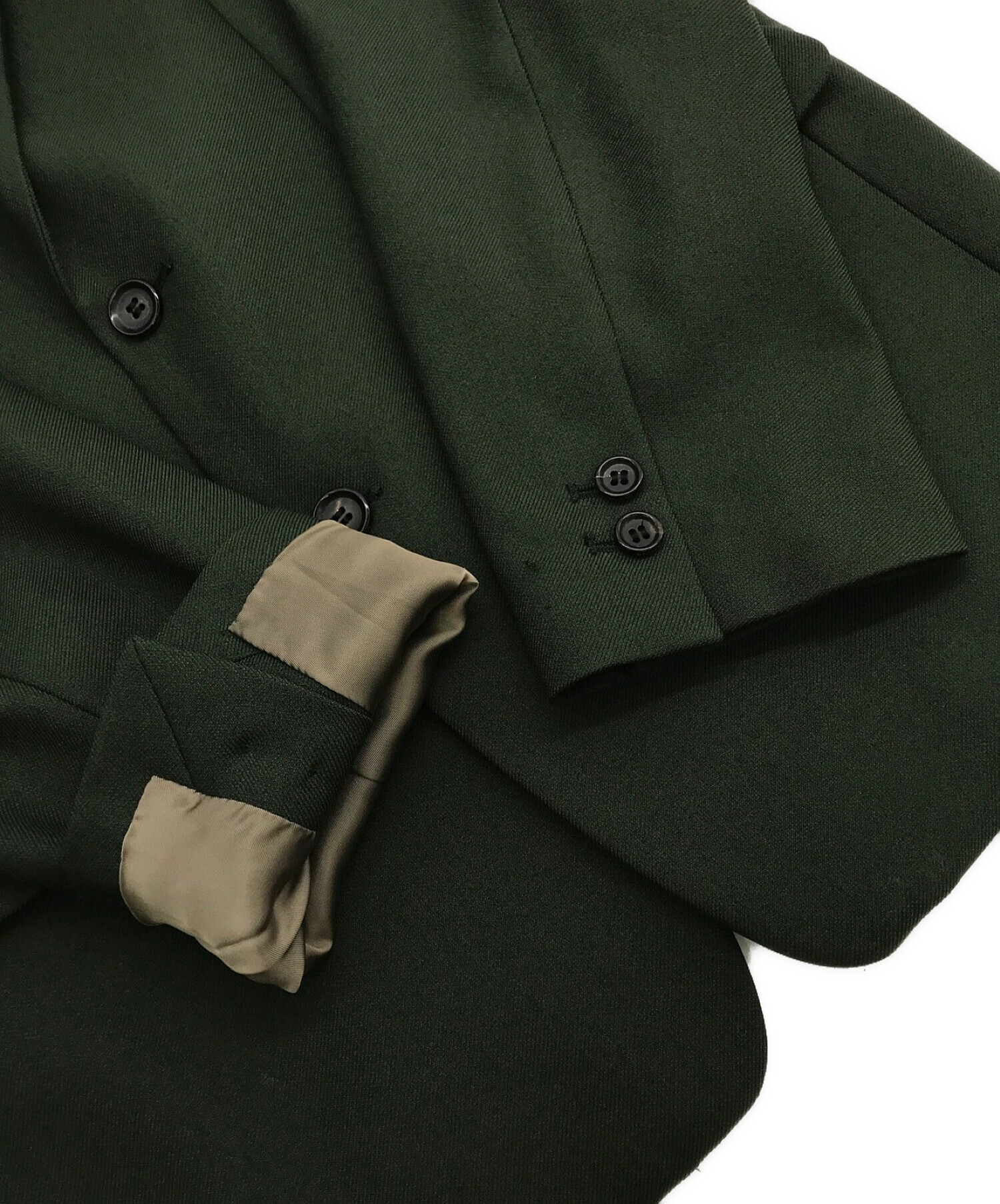 MR.OLIVE. (ミスターオリーブ) RETRO POLYESTER TWILL セットアップ グリーン サイズ:記載無し