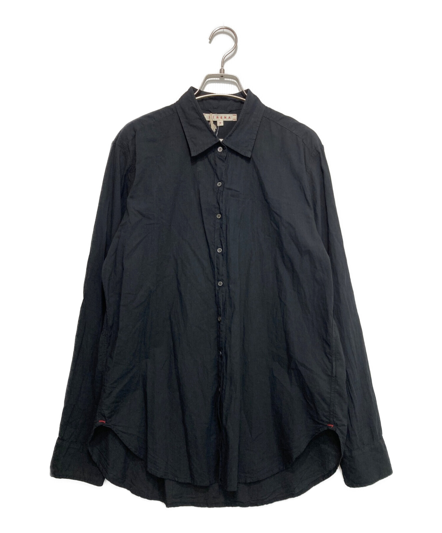 XIRENA (キセレナ) コットンシャツ ブラック サイズ:S 未使用品