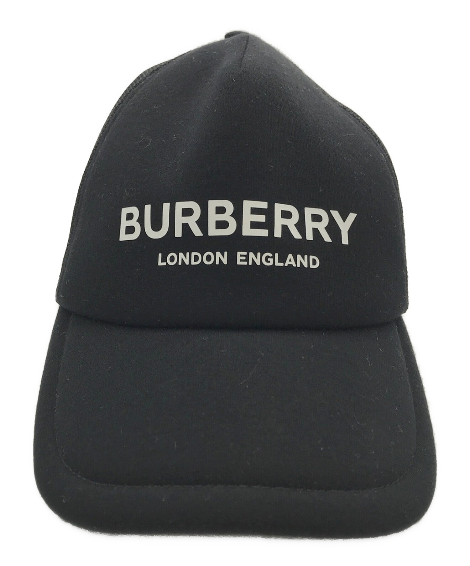 BURBERRY (バーバリー) TRUCKER ロゴキャップ ブラック サイズ:59