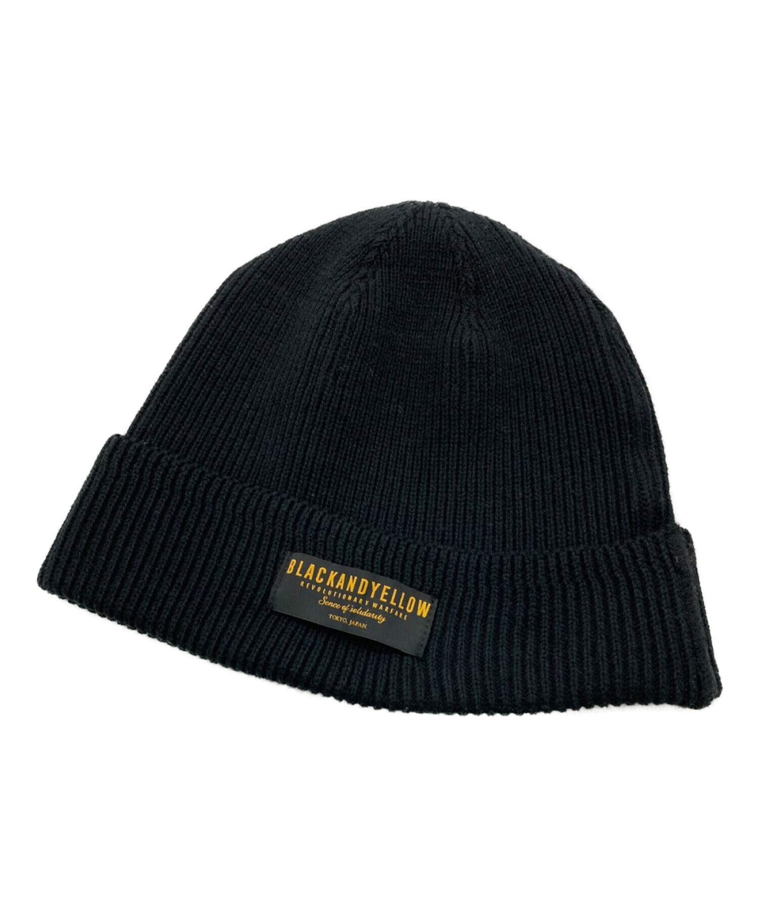 中古・古着通販】RATS (ラッツ) COTTON KNIT CAP ブラック サイズ:FREE