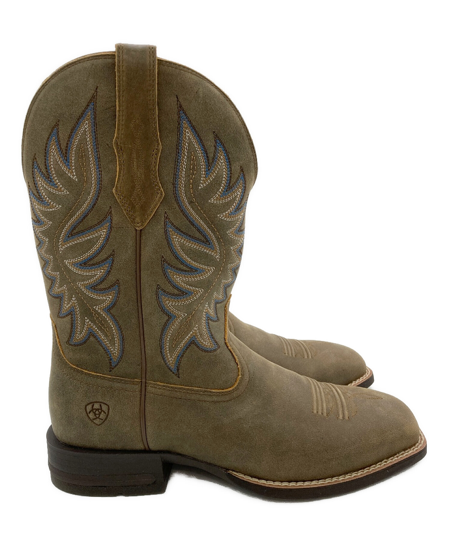 ARIAT (アリアット) BRANDER WESTERN BOOT ブラウン サイズ:US9EE