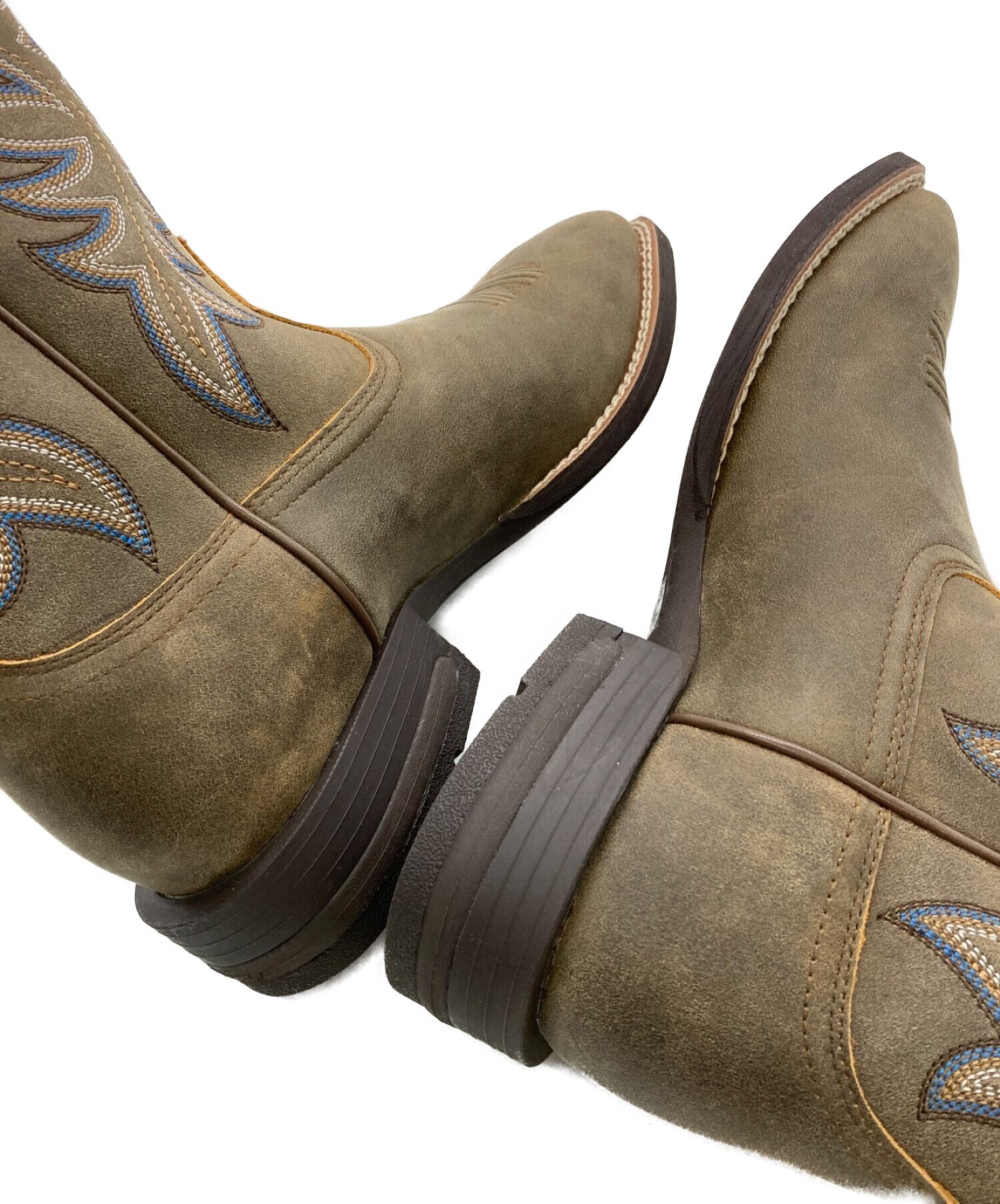 ARIAT (アリアット) BRANDER WESTERN BOOT ブラウン サイズ:US9EE