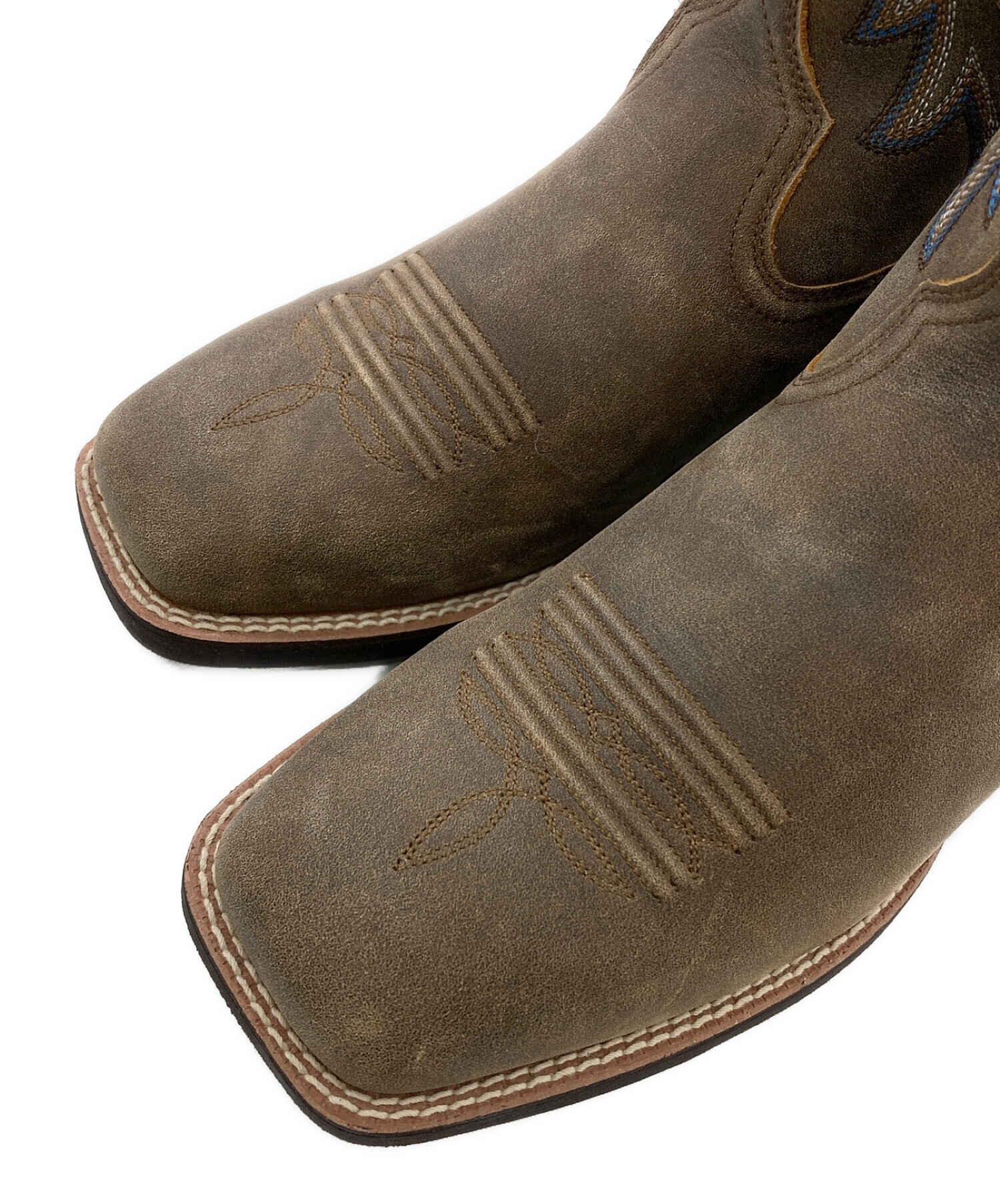 ARIAT (アリアット) BRANDER WESTERN BOOT ブラウン サイズ:US9EE