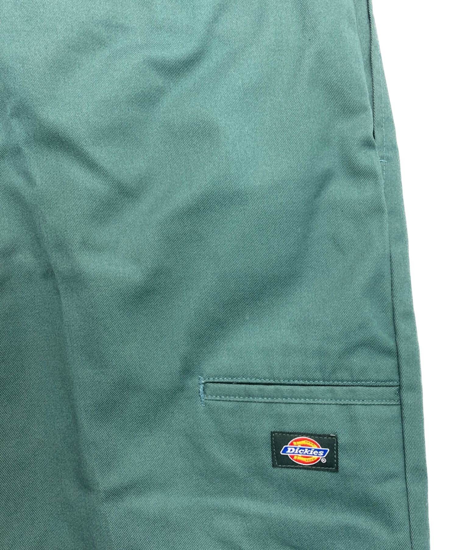 Dickies (ディッキーズ) ダブルニーワークパンツ グリーン サイズ:36