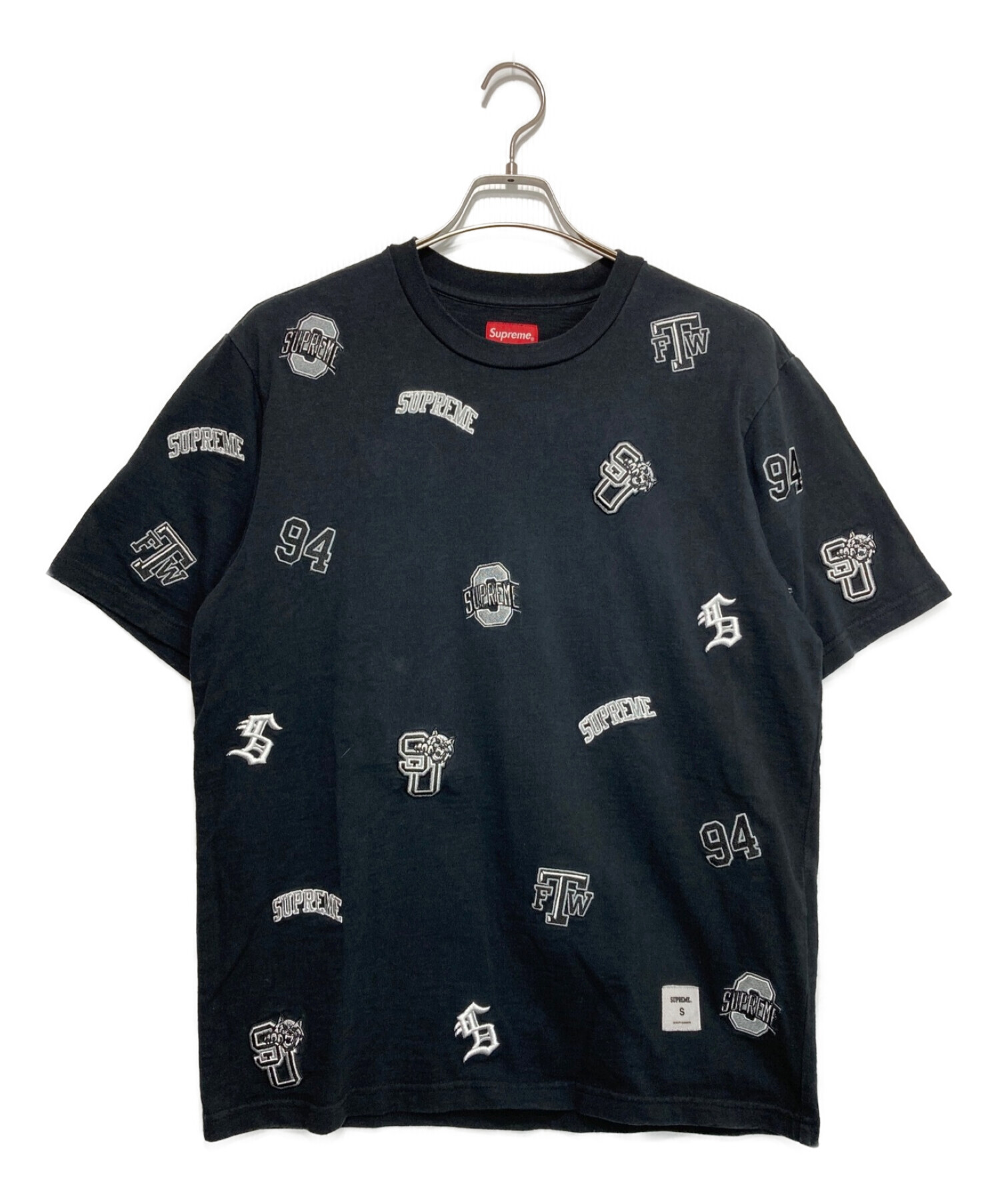 中古・古着通販】Supreme (シュプリーム) University Tシャツ ブラック