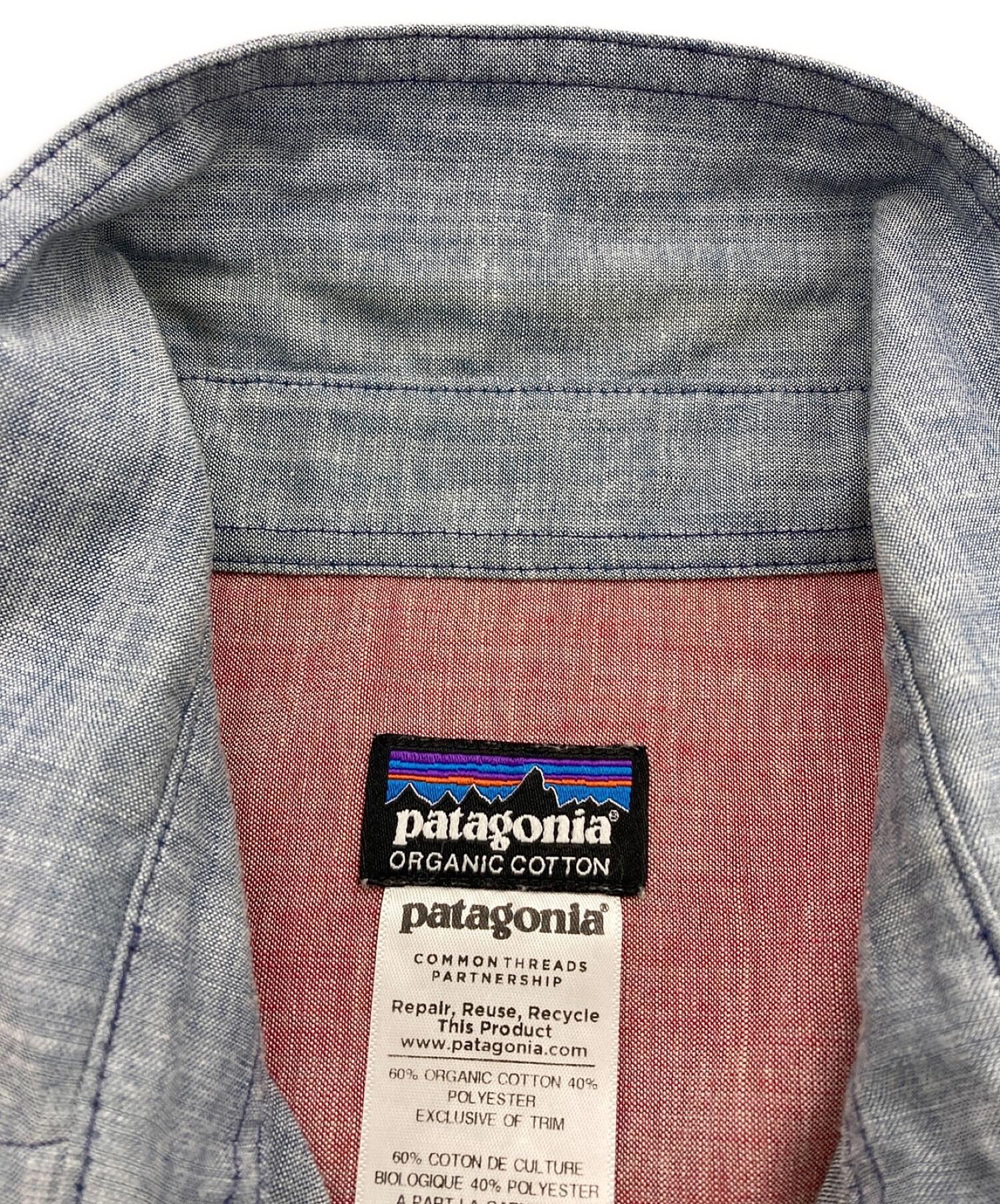 Patagonia (パタゴニア) シャツ インディゴ サイズ:XS