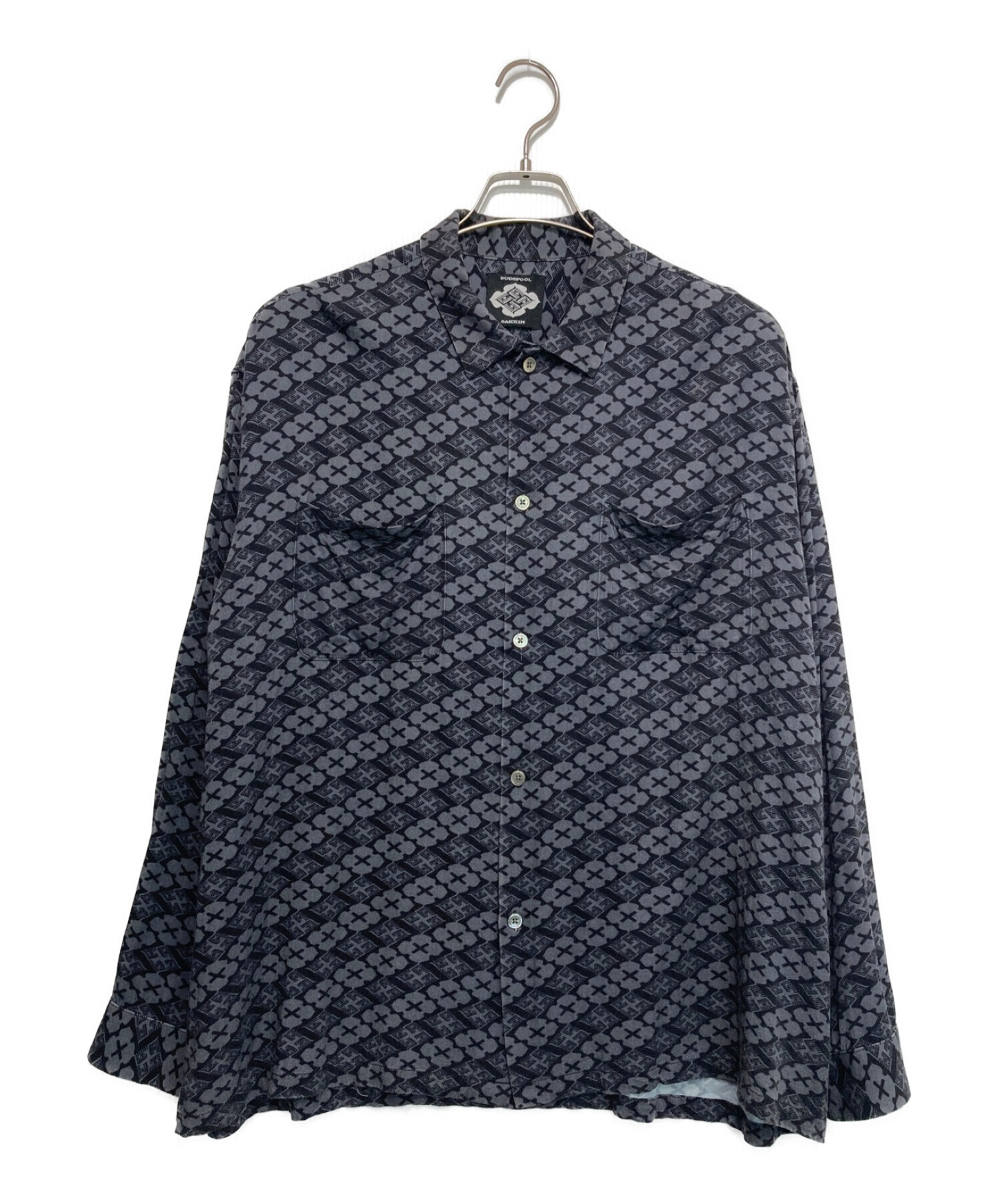 BUDSPOOL (バッズプール) GAKKIN (ガッキン) ORIGINAL L／S SHIRT グレー サイズ:XL