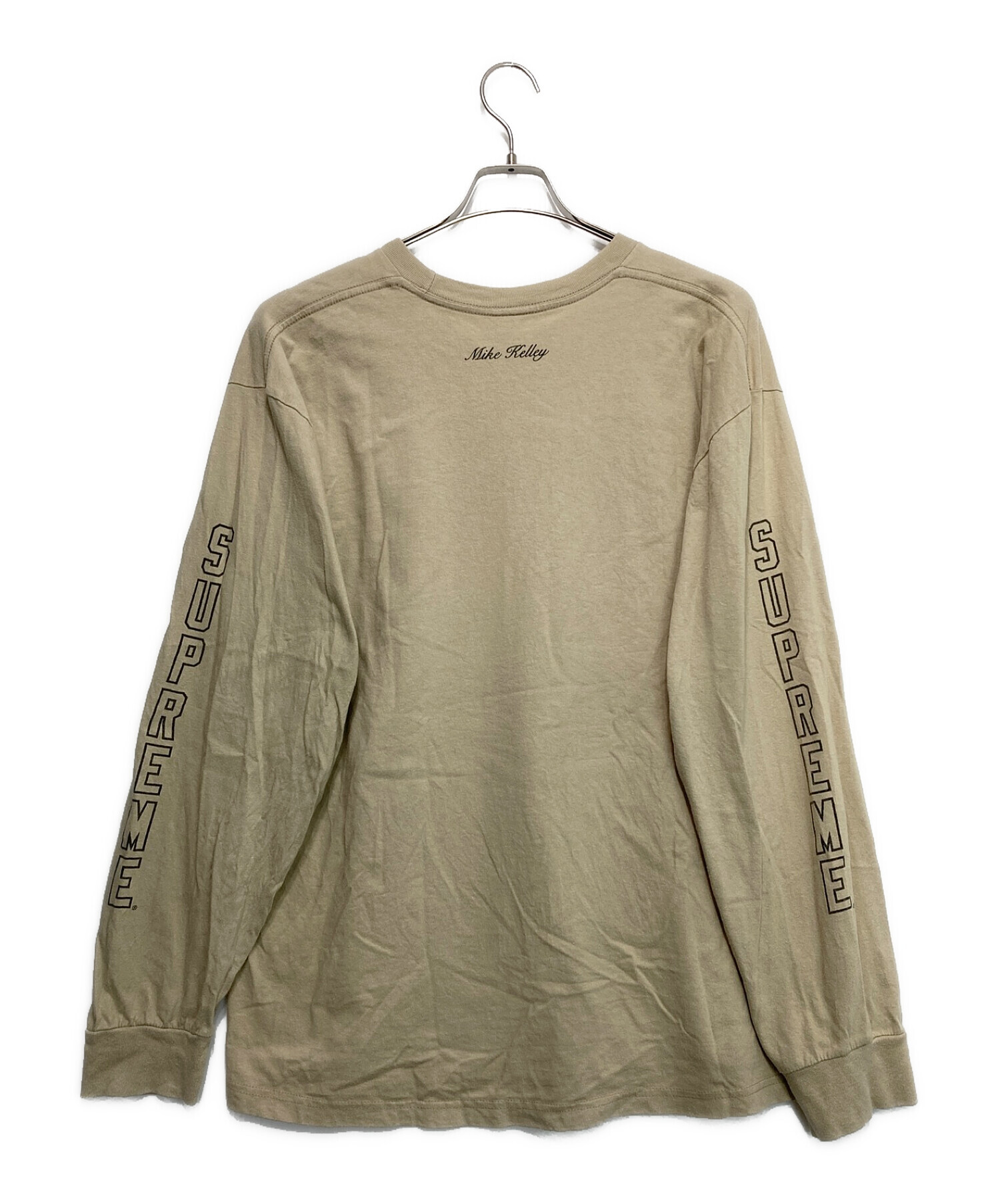 SUPREME (シュプリーム) Mike Kelley (マイクケリー) AHH...YOUTH! L/S TEE ベージュ サイズ:XL