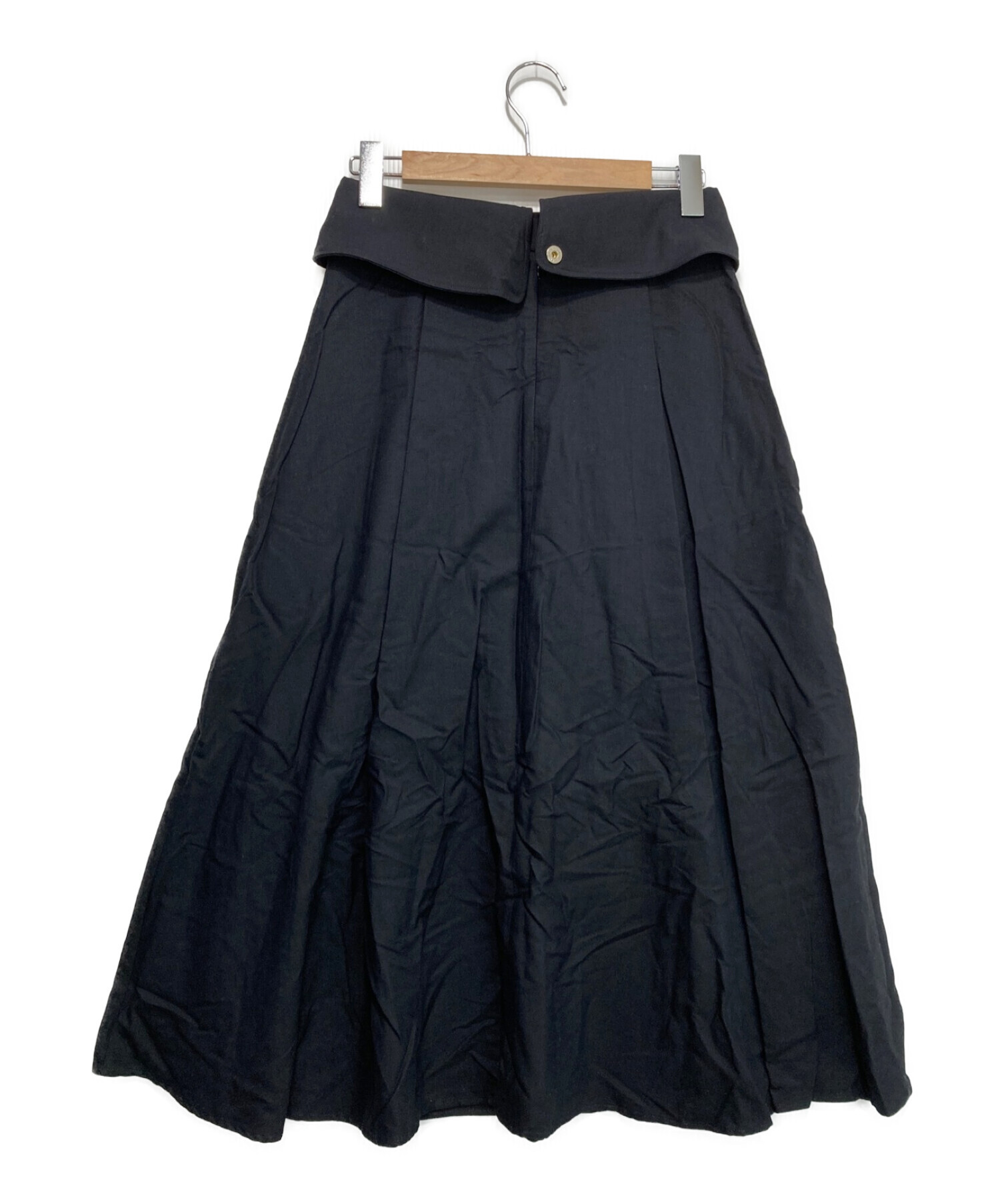 THE RERACS (ザ リラクス) BALCOLLAR SKIRT ブラック サイズ:38