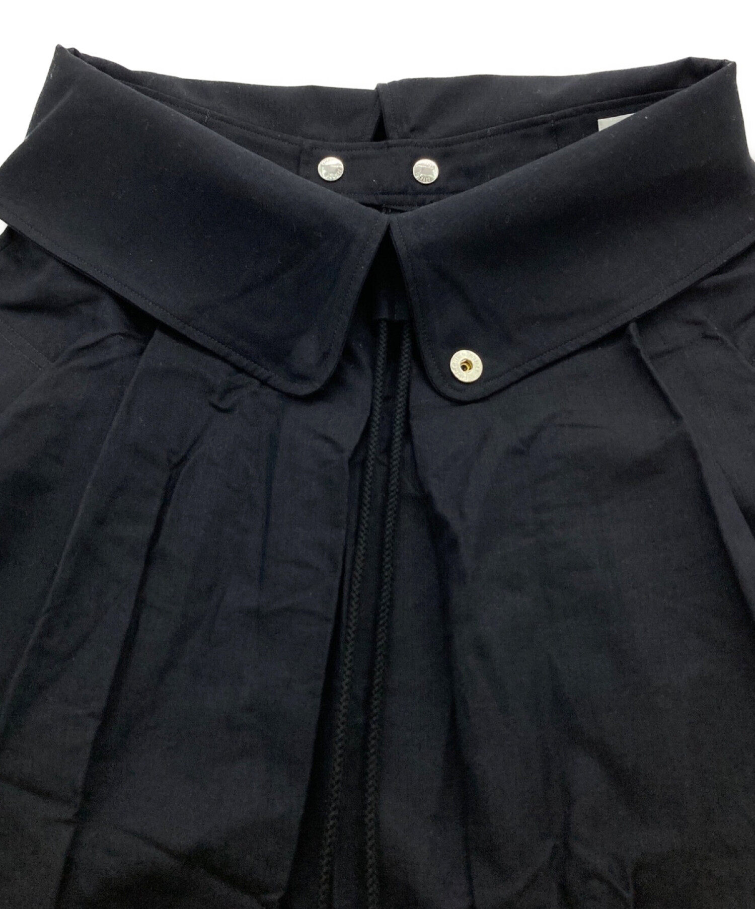 THE RERACS (ザ リラクス) BALCOLLAR SKIRT ブラック サイズ:38