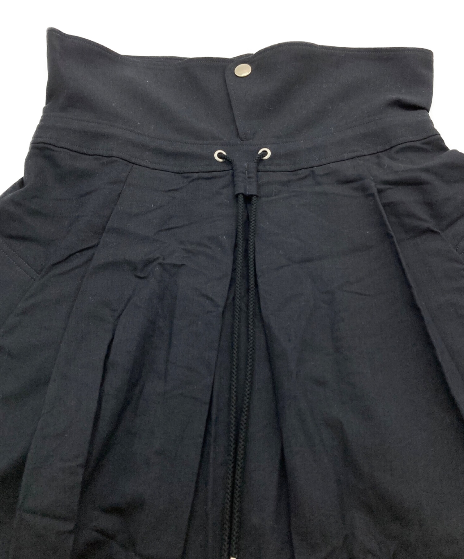 THE RERACS (ザ リラクス) BALCOLLAR SKIRT ブラック サイズ:38