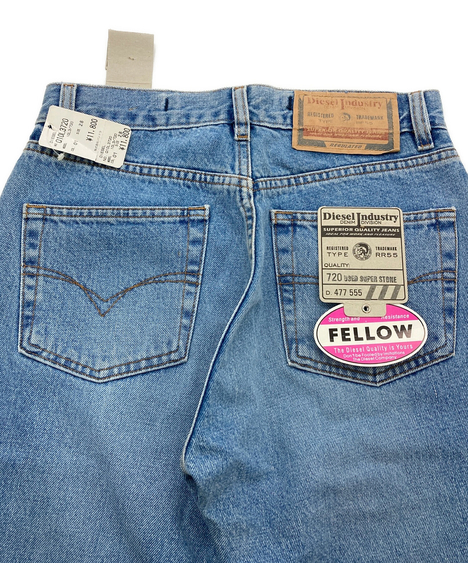 中古・古着通販】DIESEL (ディーゼル) デニムパンツ インディゴ サイズ