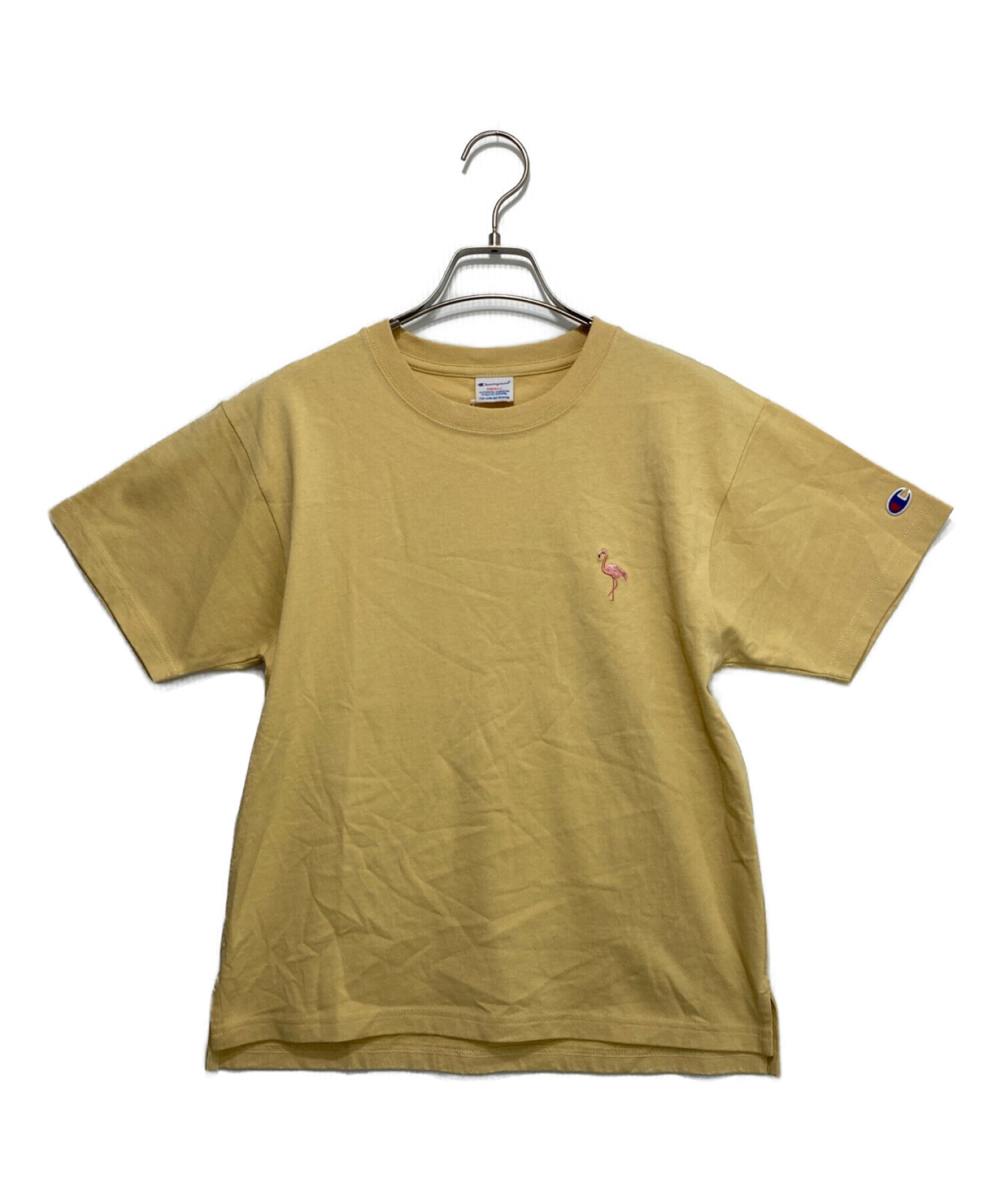 Champion (チャンピオン) RHC Ron Herman (アールエイチシーロンハーマン) 別注Tシャツ イエロー サイズ:S 未使用品